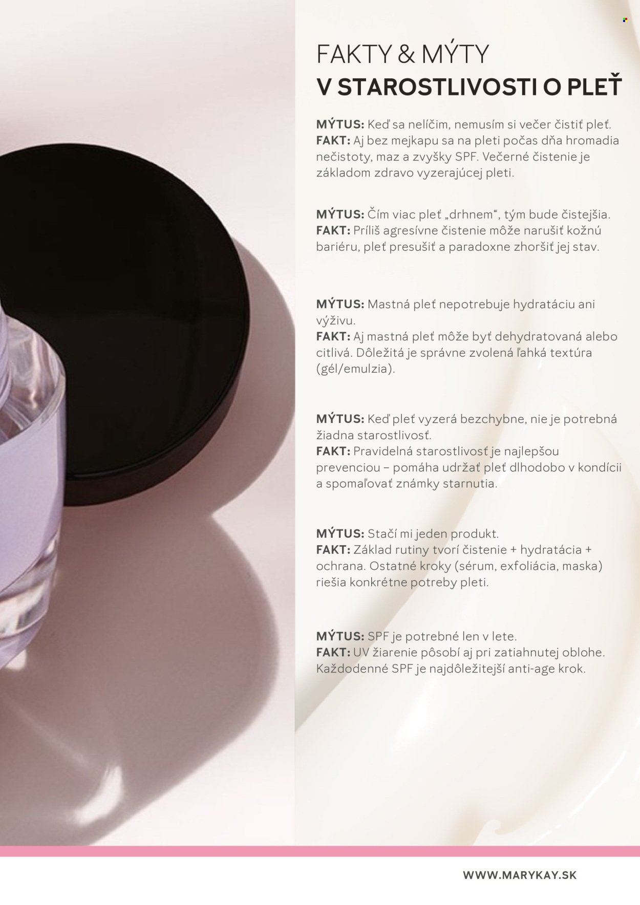 MARY KAY leták - Sprievodca starostlivosťou o pleť (2026-04-25) | 3