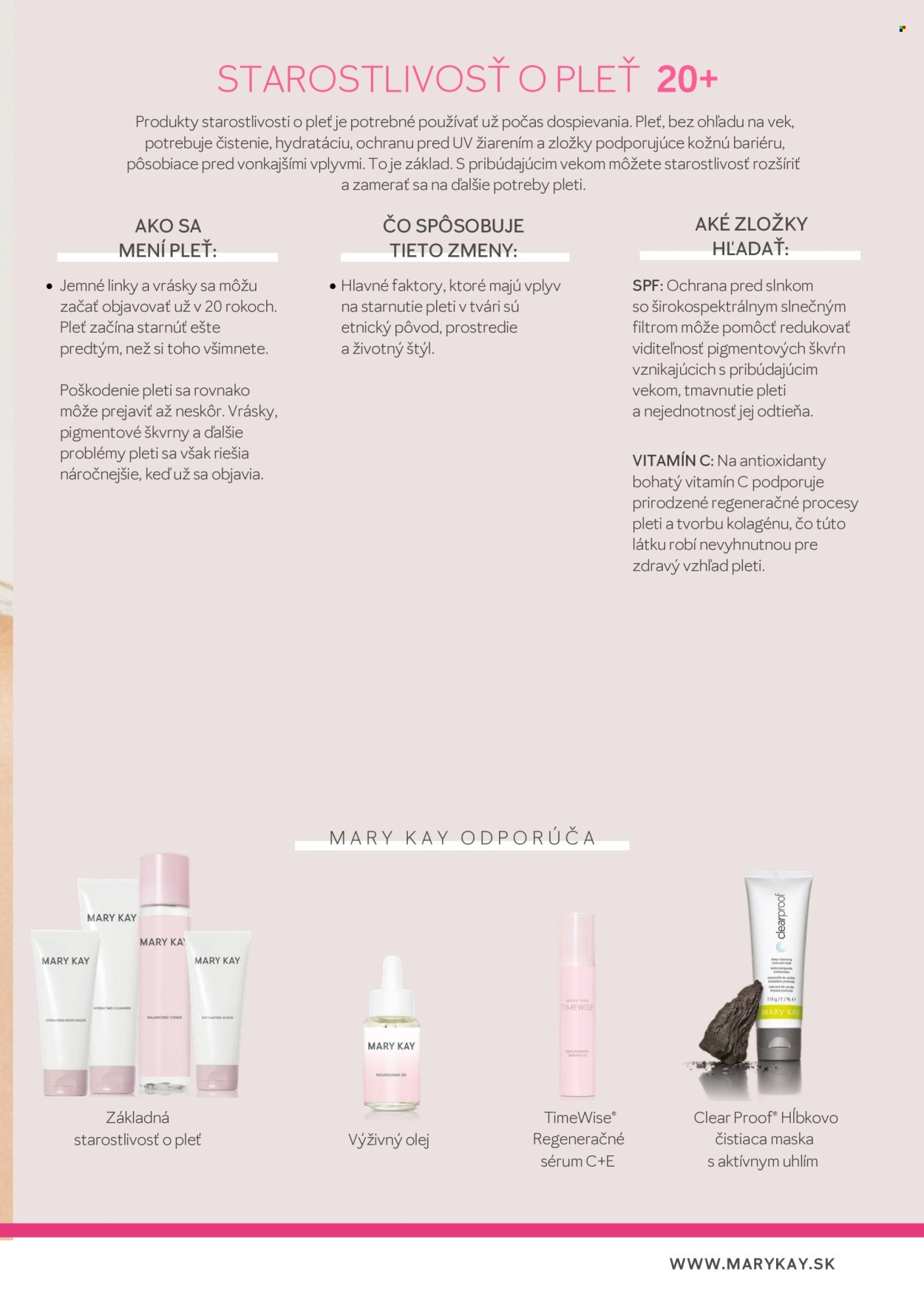 MARY KAY leták - Sprievodca starostlivosťou o pleť (2026-04-25) | 21