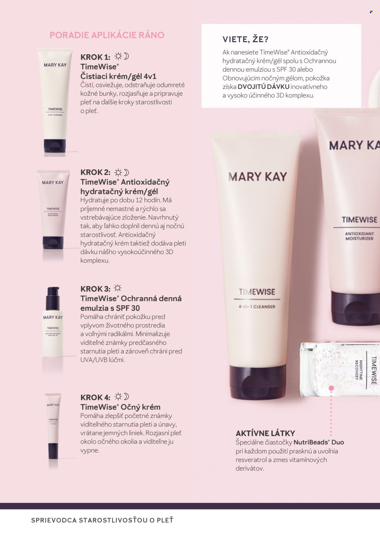 MARY KAY leták - Sprievodca starostlivosťou o pleť (2026-04-25) | 30