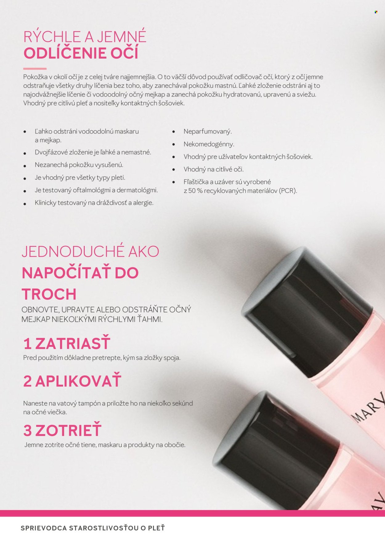 MARY KAY leták - Sprievodca starostlivosťou o pleť (2026-04-25) | 50