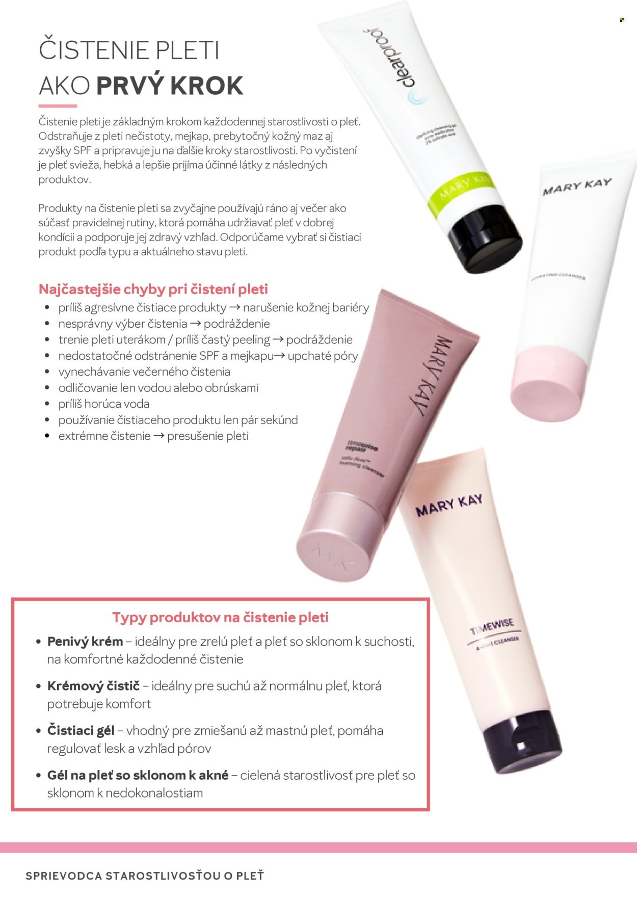 MARY KAY leták - Sprievodca starostlivosťou o pleť (2026-04-25) | 52