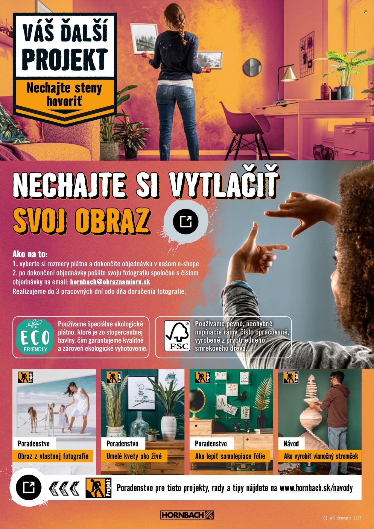 HORNBACH leták - Váš ďalší projekt - Kreatívny domov (2025-12-03 - 2025-12-17) | 2