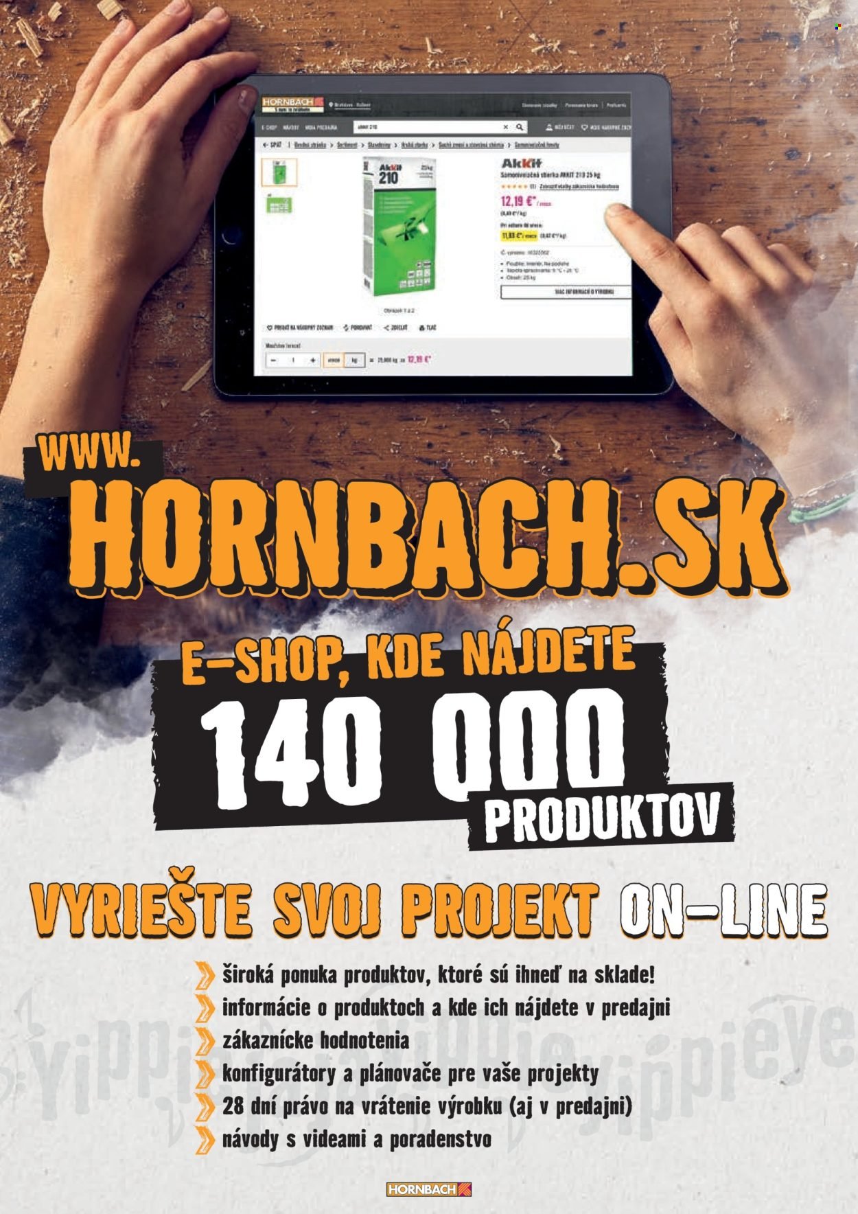 HORNBACH leták - Váš ďalší projekt - Kreatívny domov (2025-12-03 - 2025-12-17) | 8
