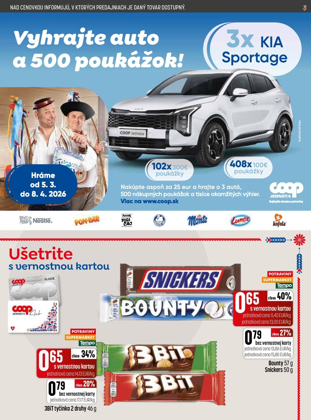 COOP JEDNOTA leták - Od štvrtka 12.3.2026 (2026-03-12 - 2026-03-18) | 11