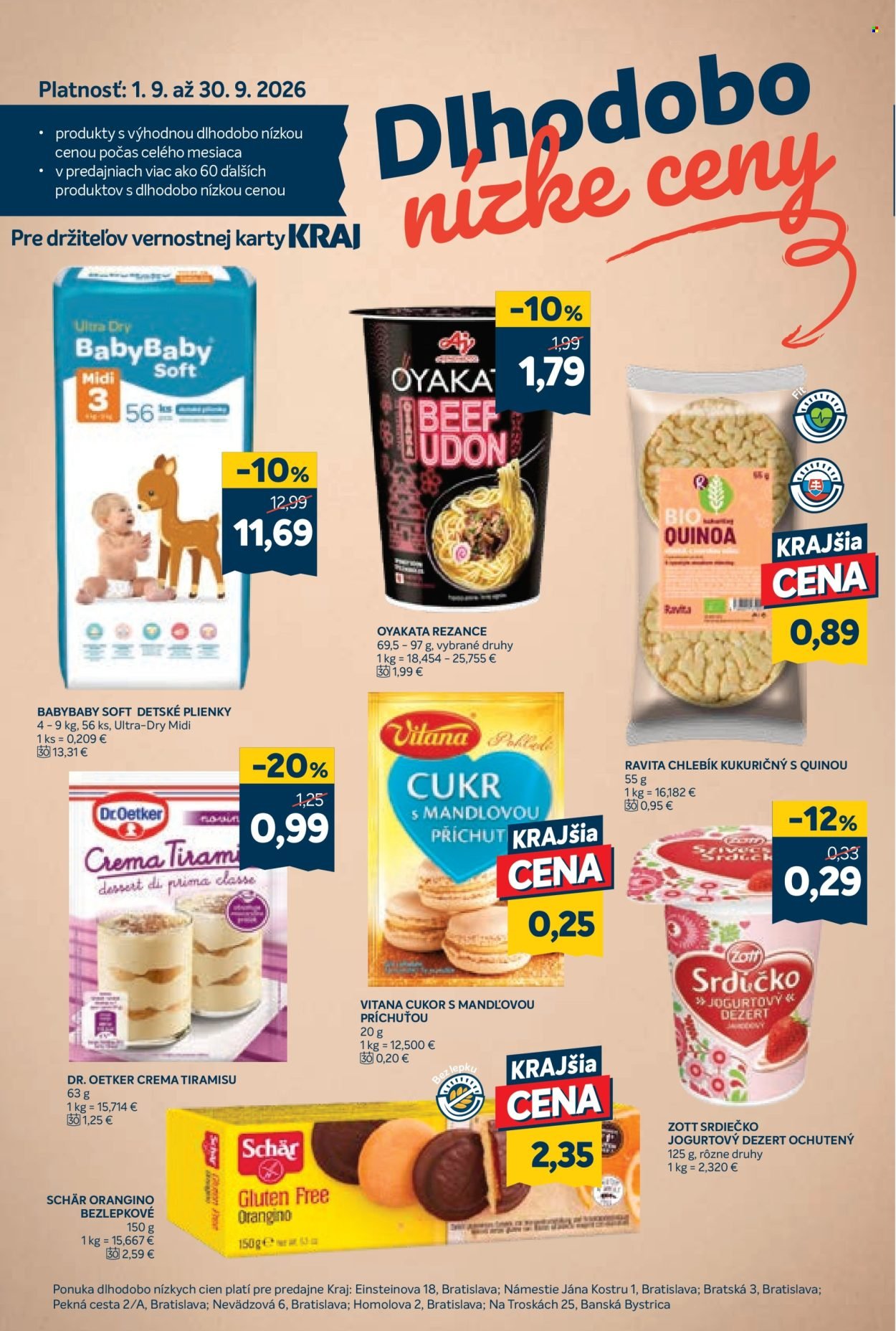 KRAJ leták - Od štvrtka 24.9.2026
