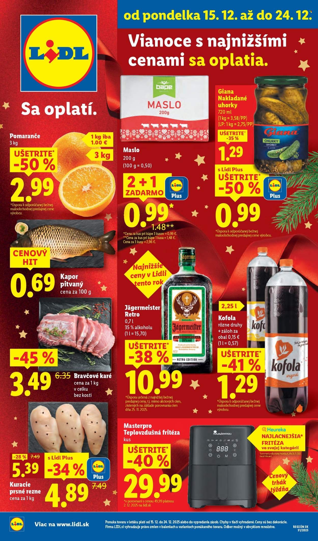 LIDL leták - Od pondelka 15.12.2025 (2025-12-15 - 2025-12-24) | 1