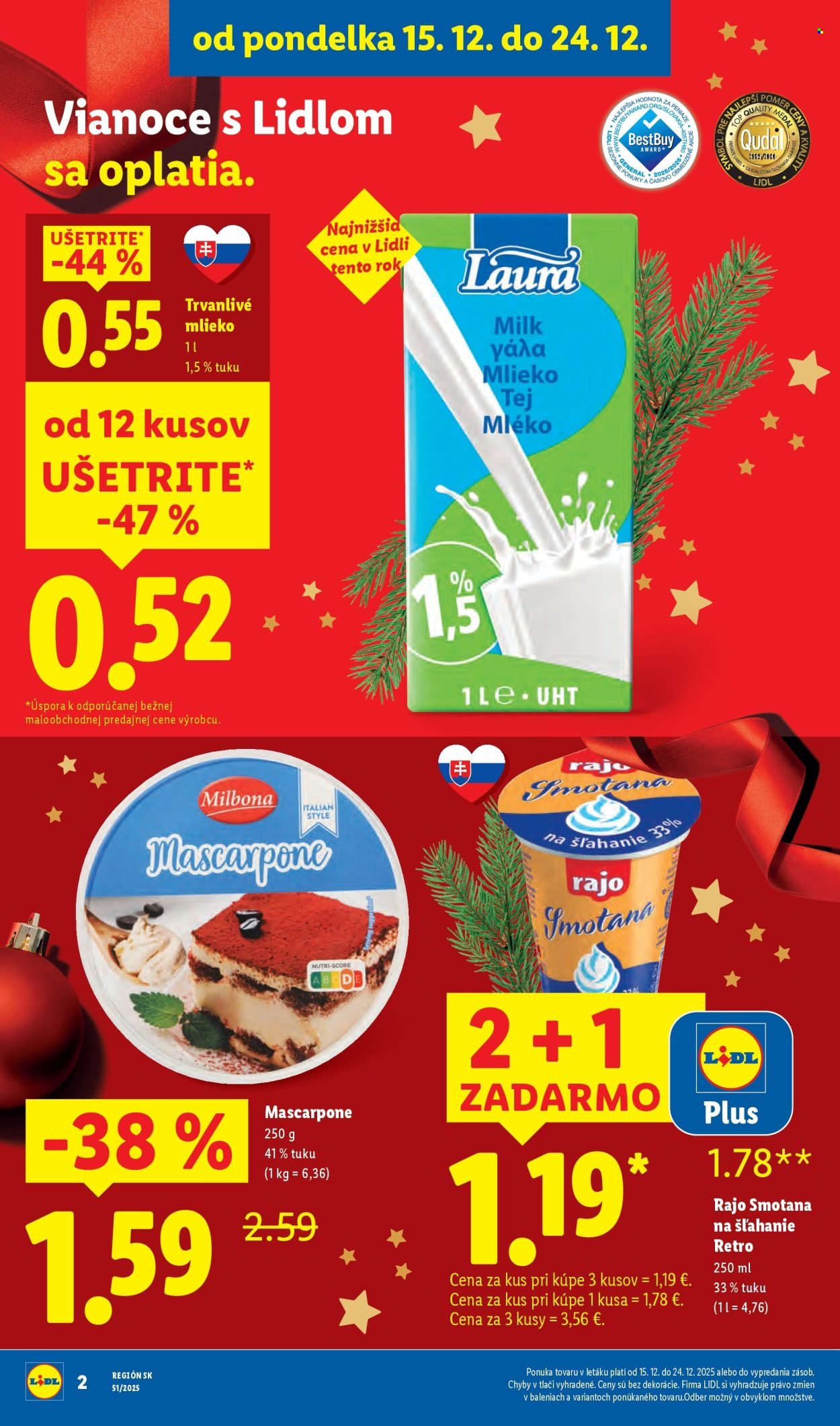 LIDL leták - Od pondelka 15.12.2025 (2025-12-15 - 2025-12-24) | 2