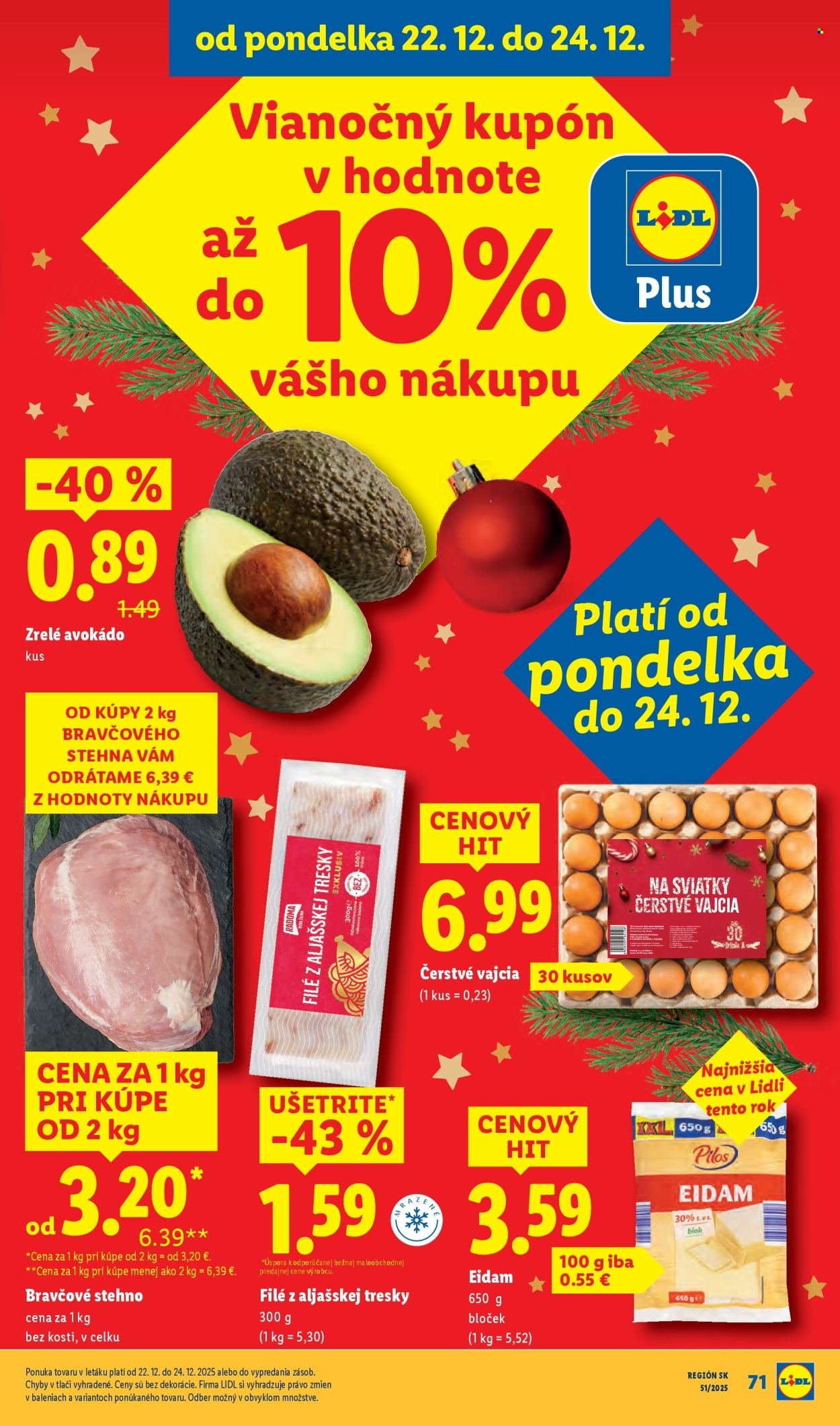 LIDL leták - Od pondelka 15.12.2025 (2025-12-15 - 2025-12-24) | 101