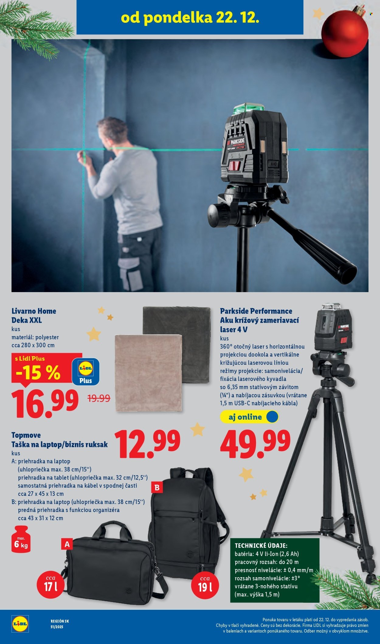 LIDL leták - Od pondelka 15.12.2025 (2025-12-15 - 2025-12-24) | 104