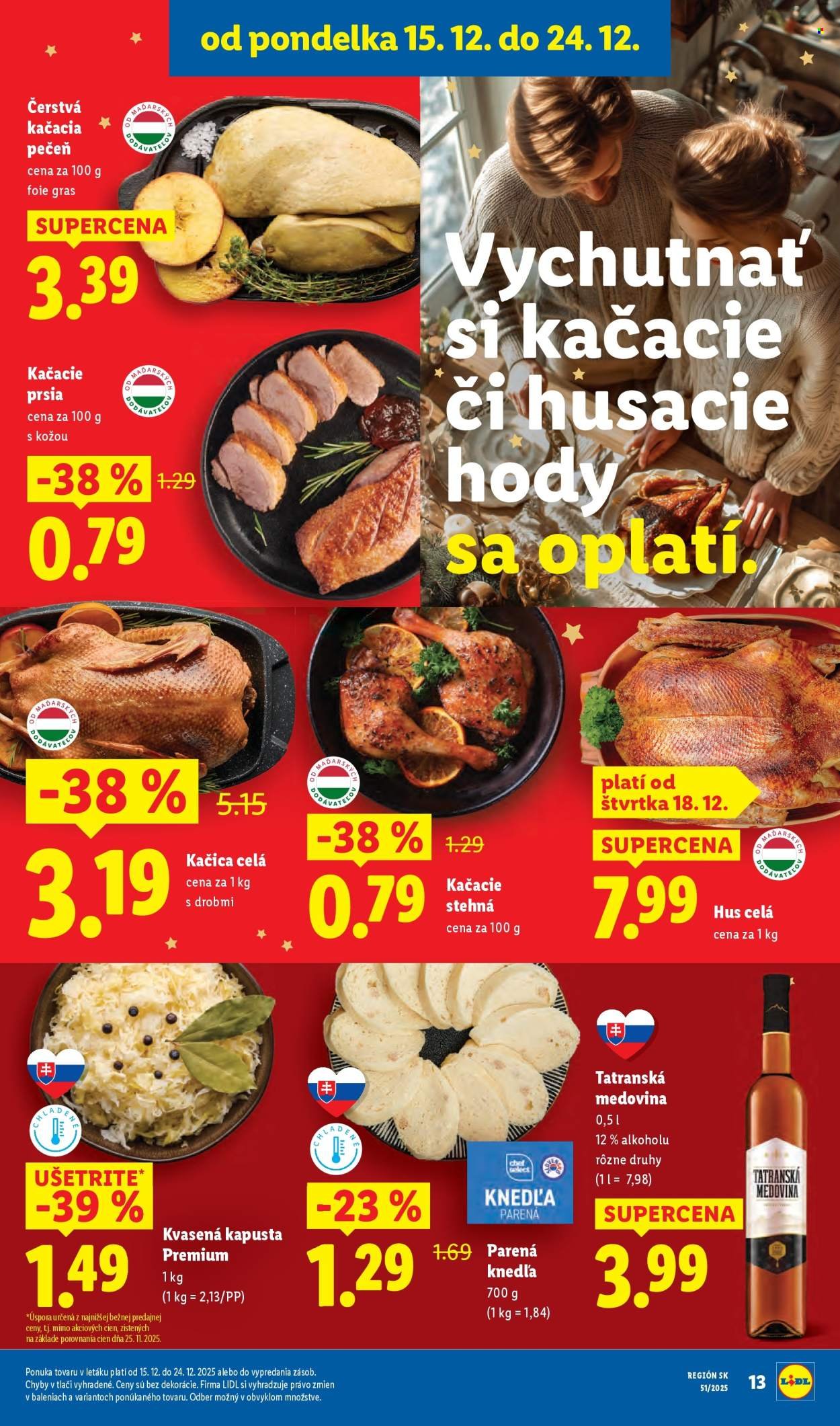 LIDL leták - Od pondelka 15.12.2025 (2025-12-15 - 2025-12-24) | 15