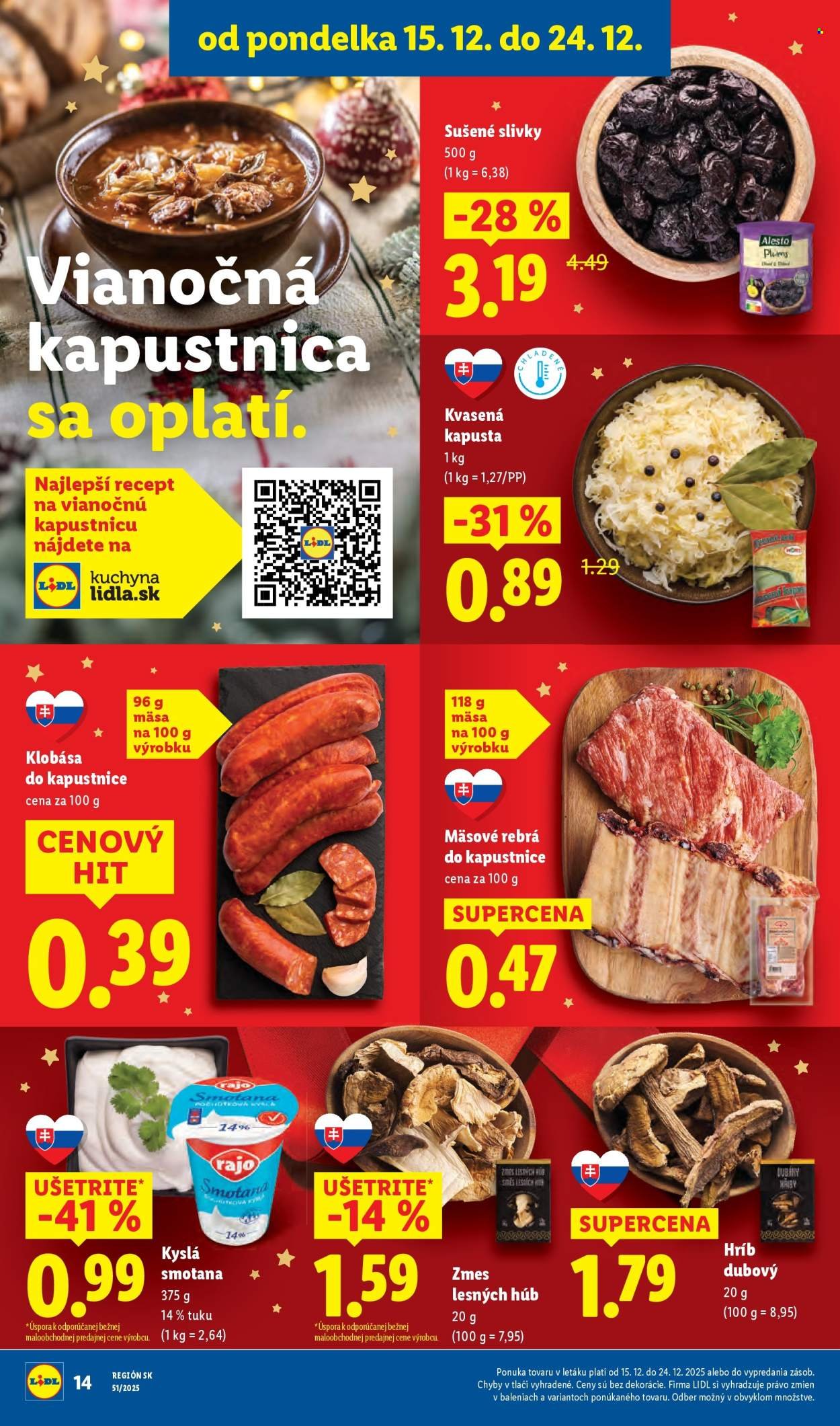LIDL leták - Od pondelka 15.12.2025 (2025-12-15 - 2025-12-24) | 16
