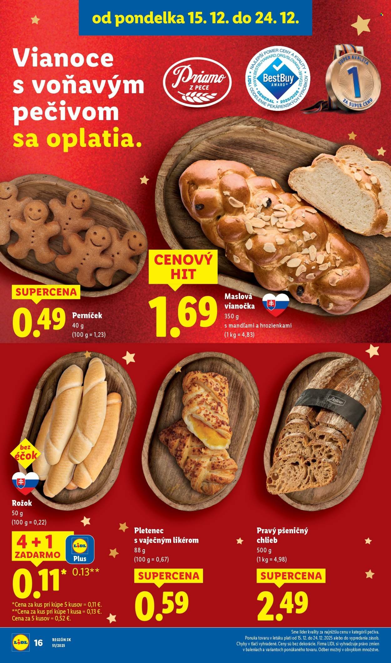 LIDL leták - Od pondelka 15.12.2025 (2025-12-15 - 2025-12-24) | 18