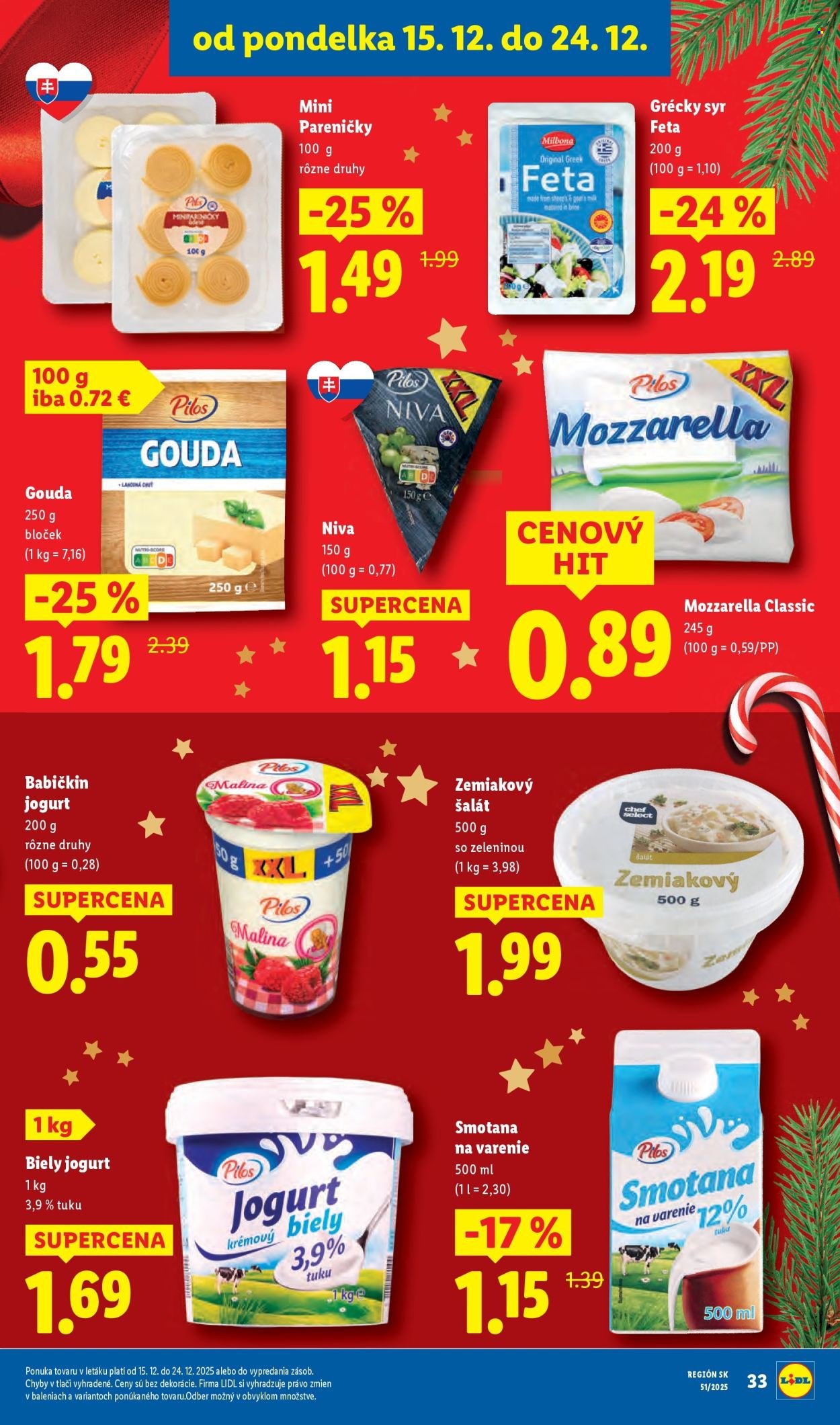 LIDL leták - Od pondelka 15.12.2025 (2025-12-15 - 2025-12-24) | 39