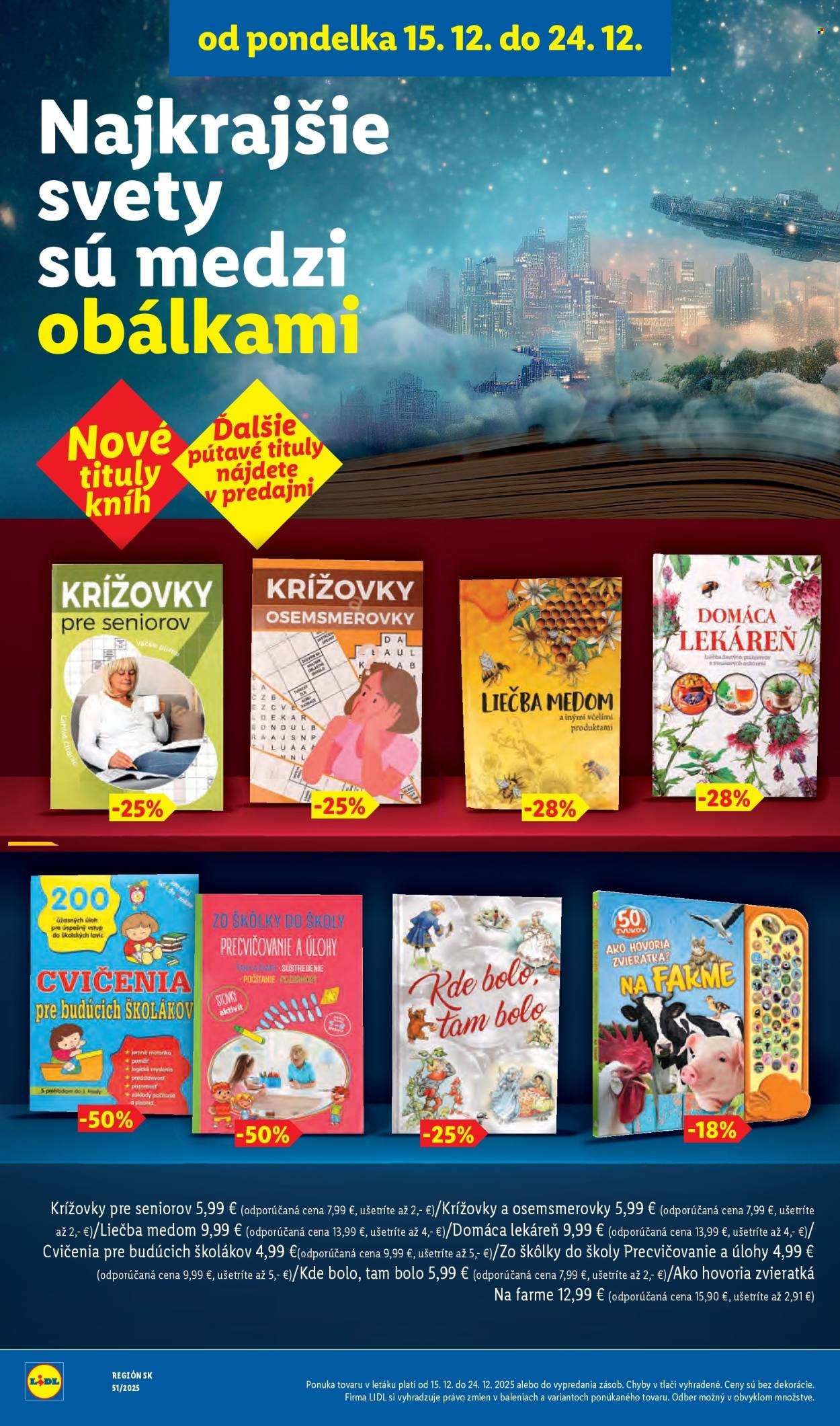 LIDL leták - Od pondelka 15.12.2025 (2025-12-15 - 2025-12-24) | 50