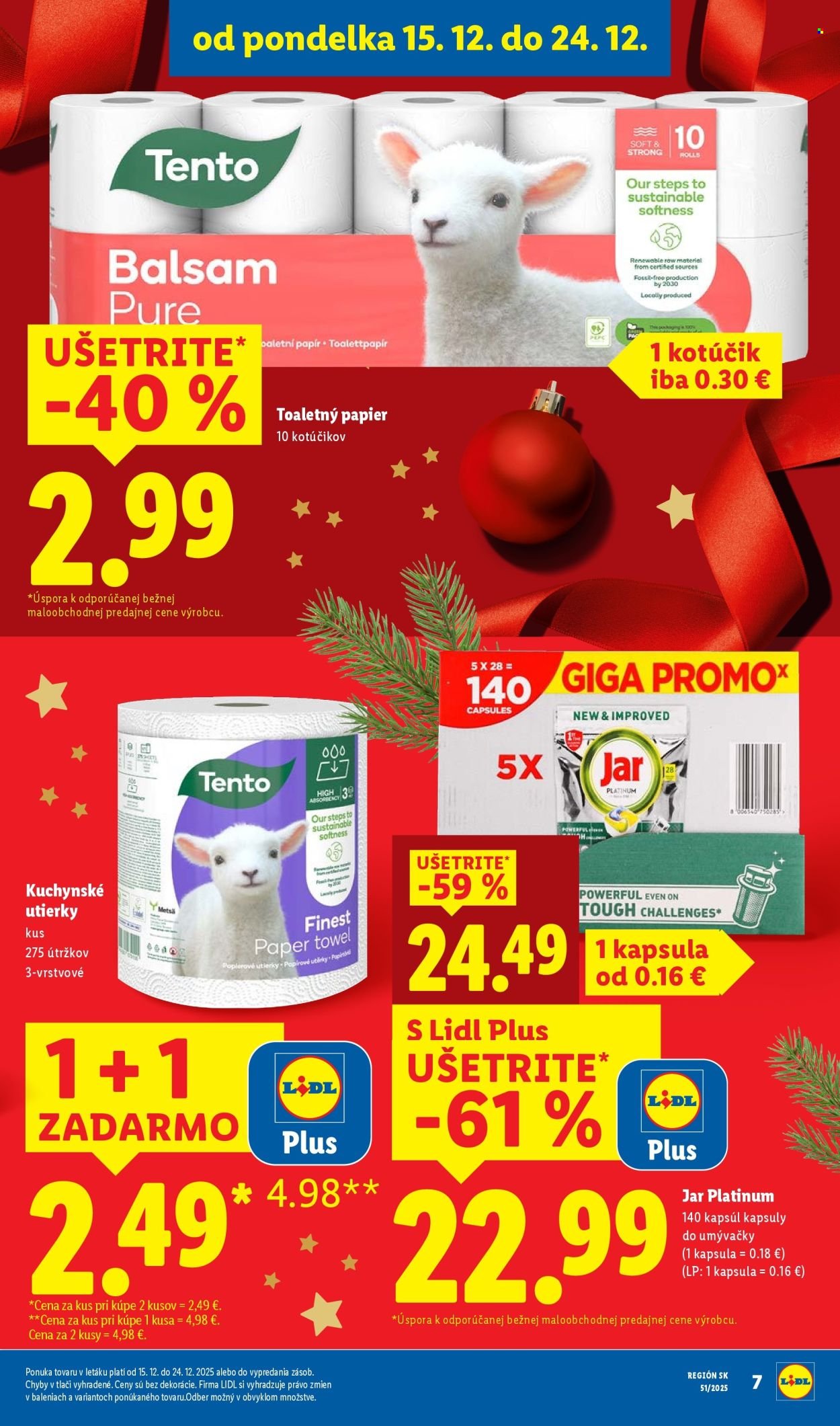 LIDL leták - Od pondelka 15.12.2025 (2025-12-15 - 2025-12-24) | 7