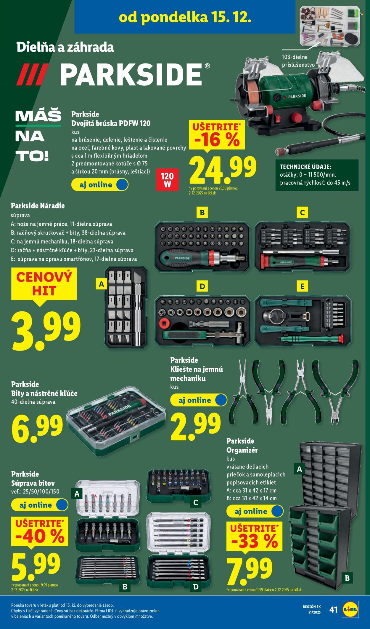 LIDL leták - Od pondelka 15.12.2025 (2025-12-15 - 2025-12-24) | 62