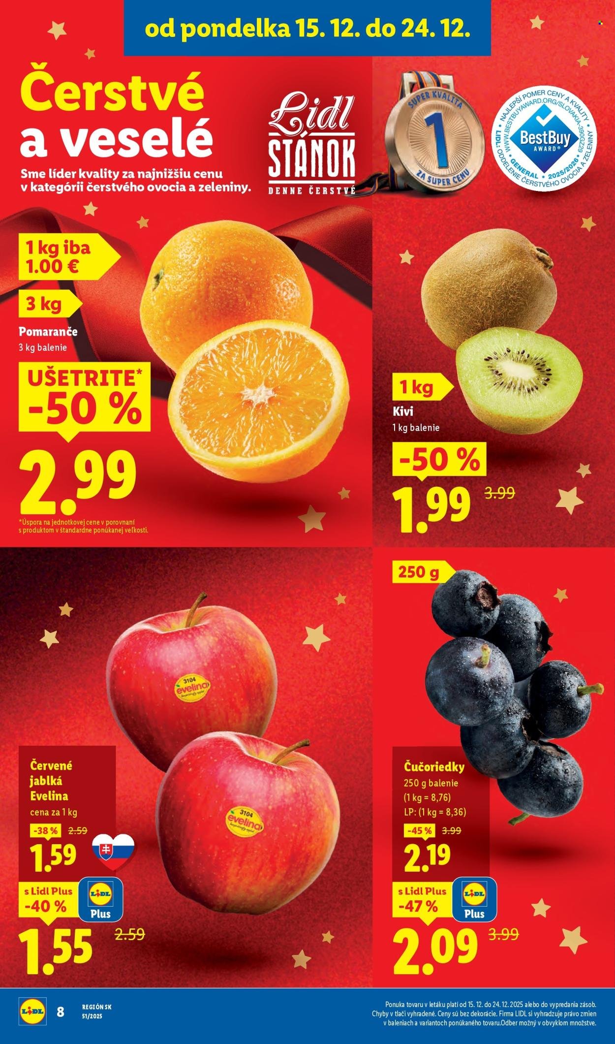 LIDL leták - Od pondelka 15.12.2025 (2025-12-15 - 2025-12-24) | 8