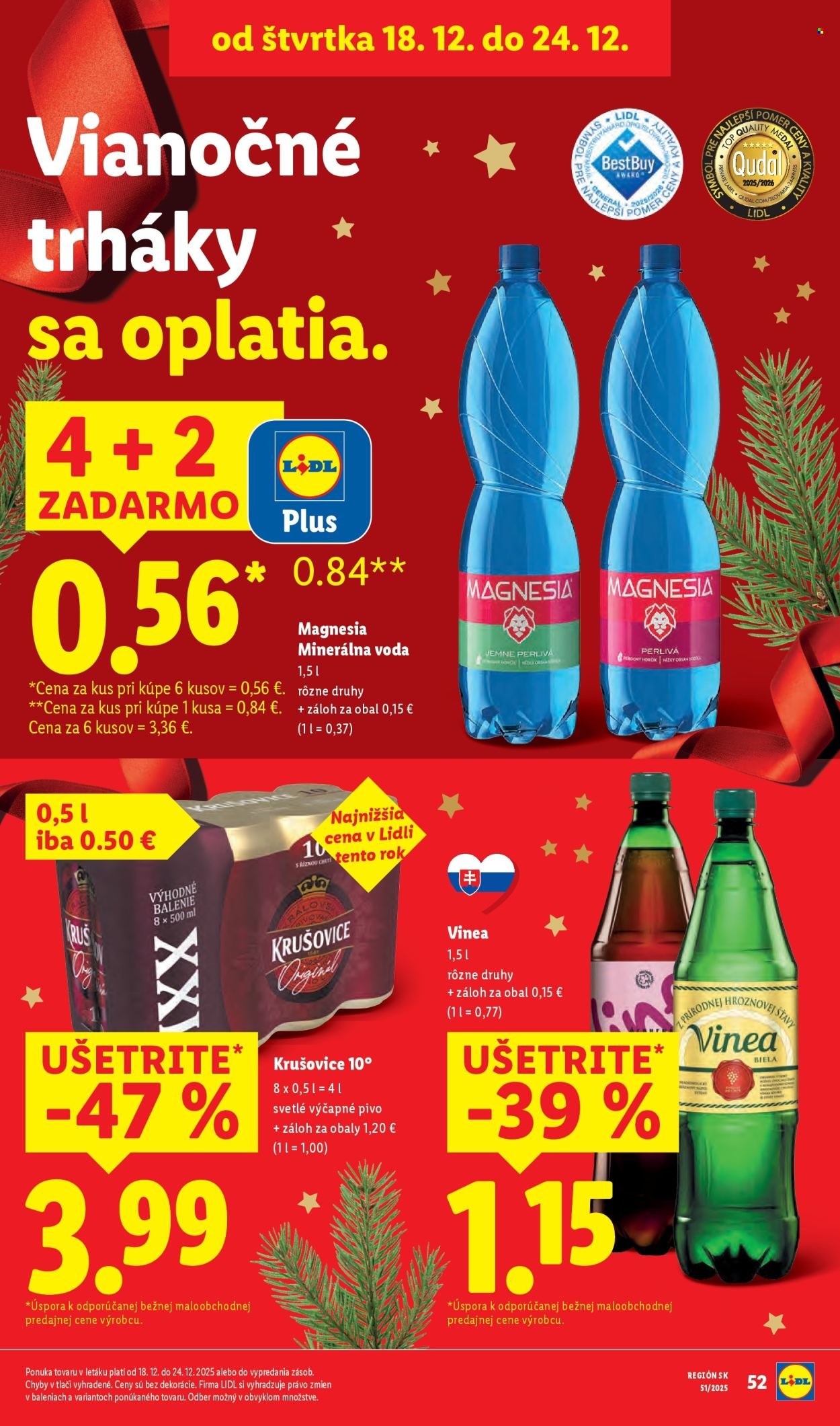 LIDL leták - Od pondelka 15.12.2025 (2025-12-15 - 2025-12-24) | 72