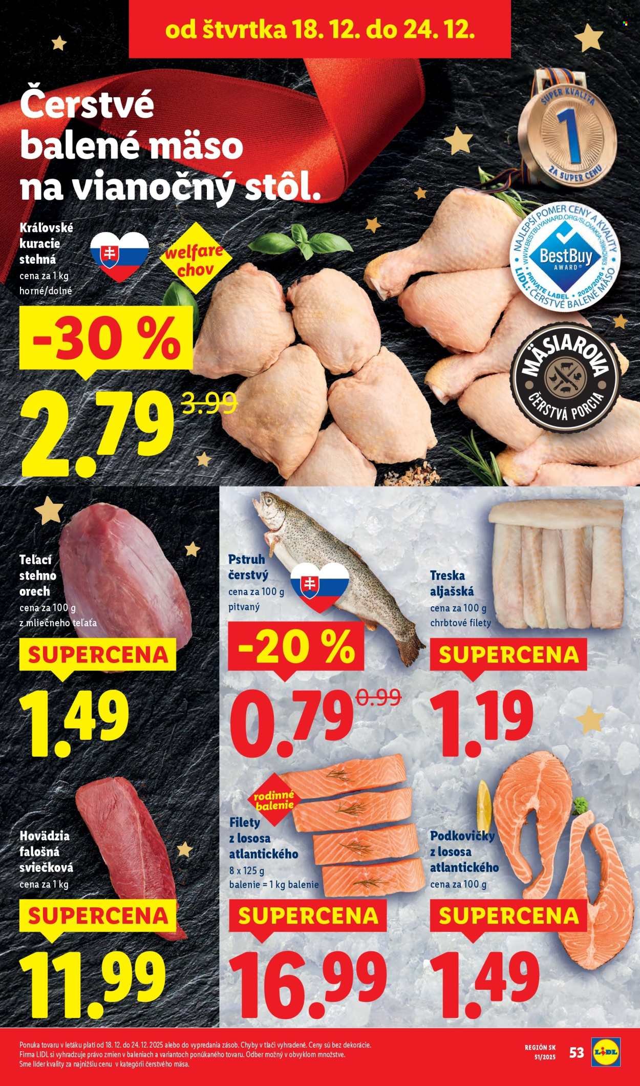 LIDL leták - Od pondelka 15.12.2025 (2025-12-15 - 2025-12-24) | 73
