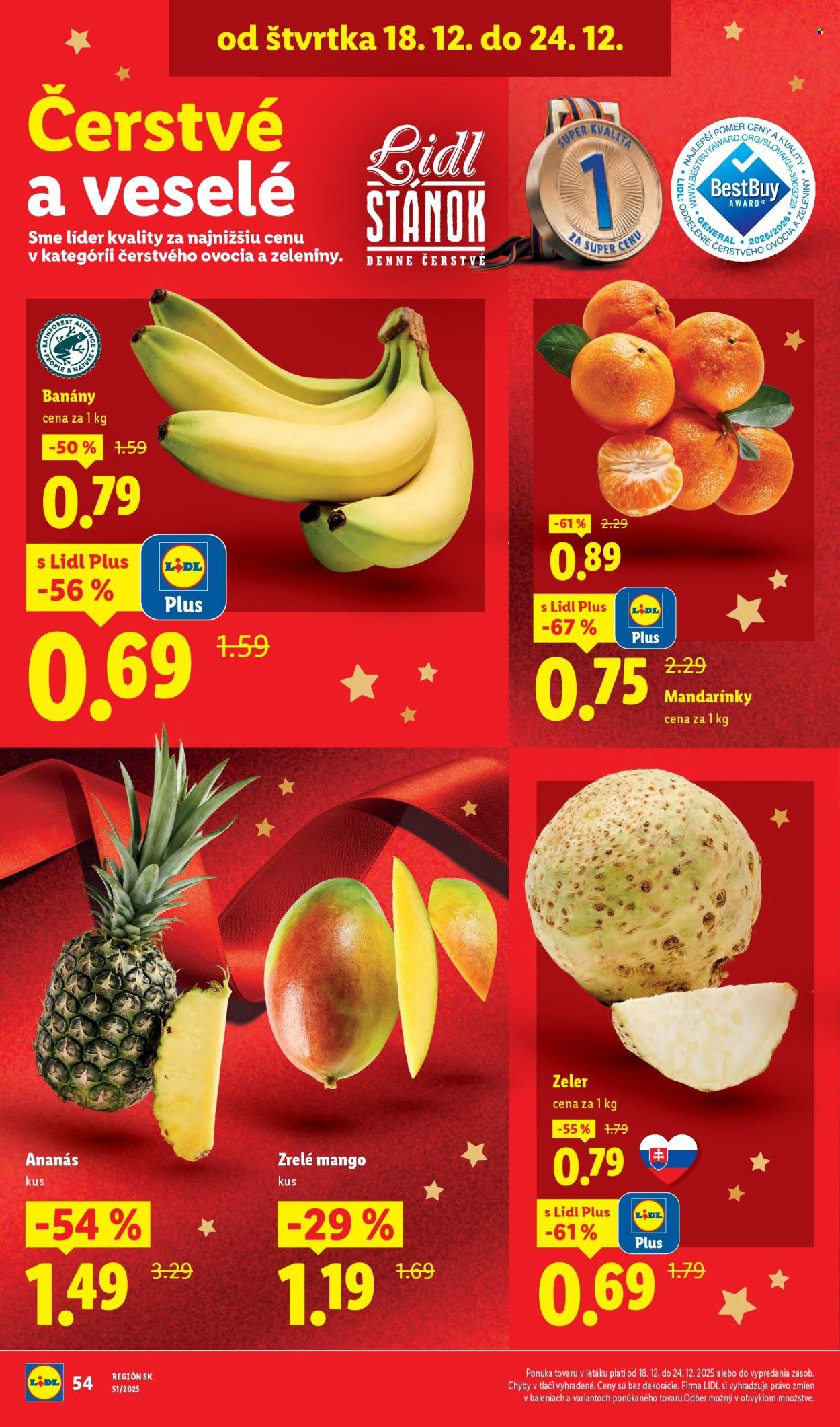 LIDL leták - Od pondelka 15.12.2025 (2025-12-15 - 2025-12-24) | 74
