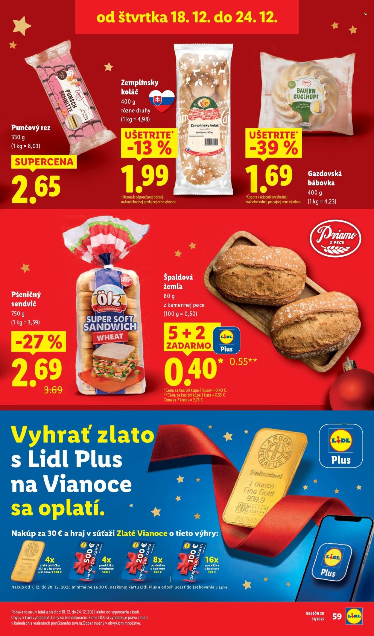 LIDL leták - Od pondelka 15.12.2025 (2025-12-15 - 2025-12-24) | 79