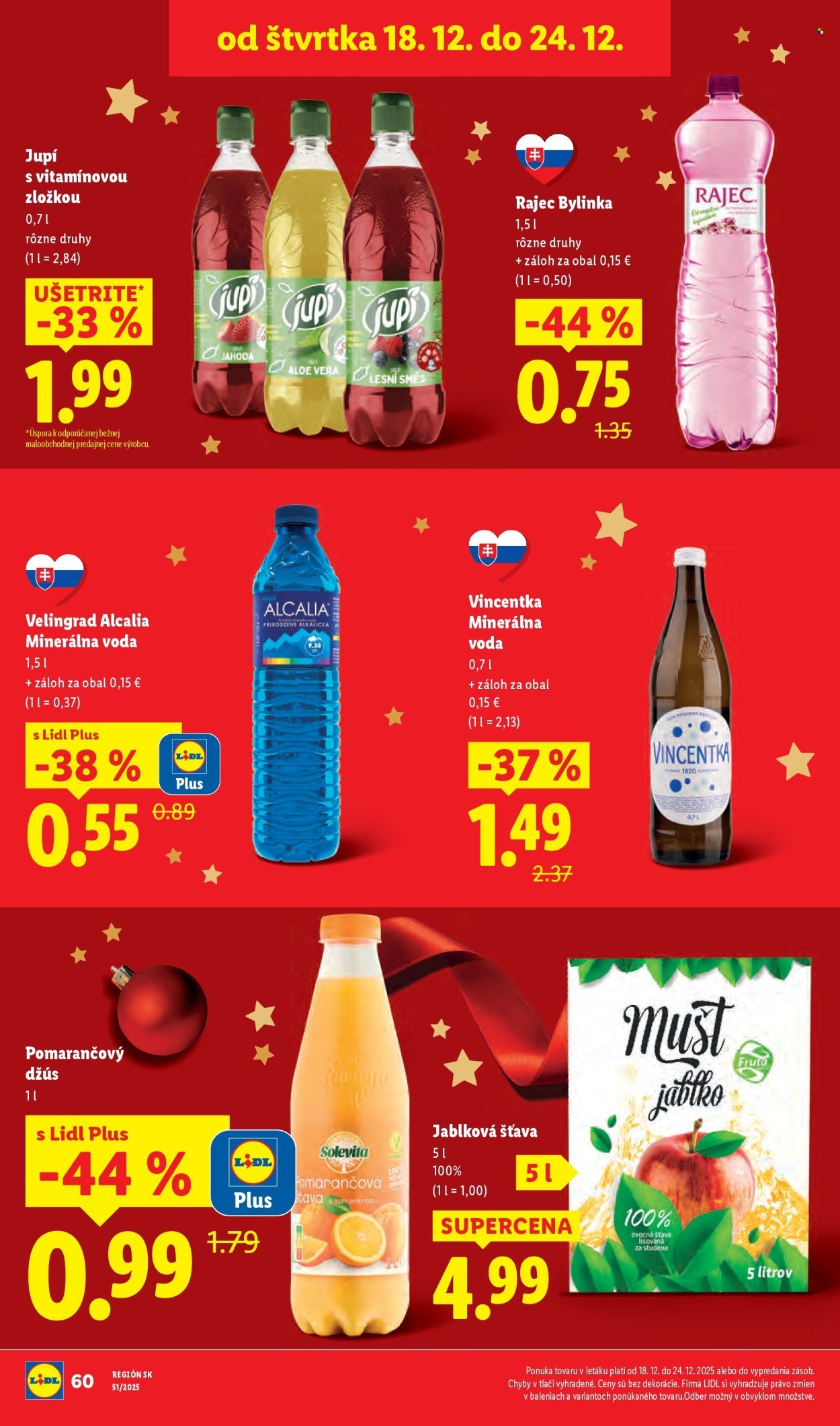 LIDL leták - Od pondelka 15.12.2025 (2025-12-15 - 2025-12-24) | 80