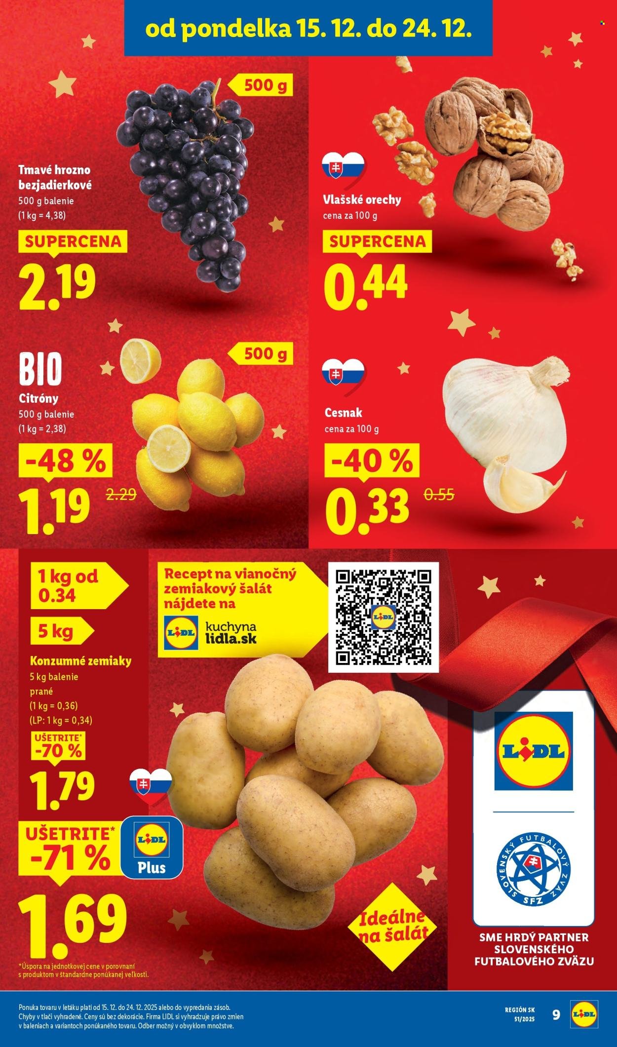 LIDL leták - Od pondelka 15.12.2025 (2025-12-15 - 2025-12-24) | 9