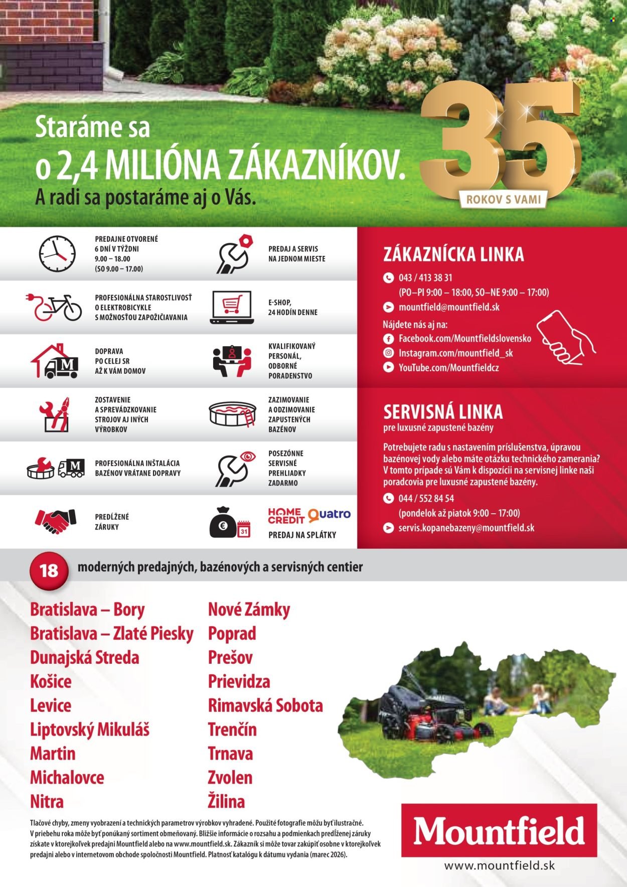 MOUNTFIELD leták - Produktový katalóg 2026 (2026-03-24) | 164