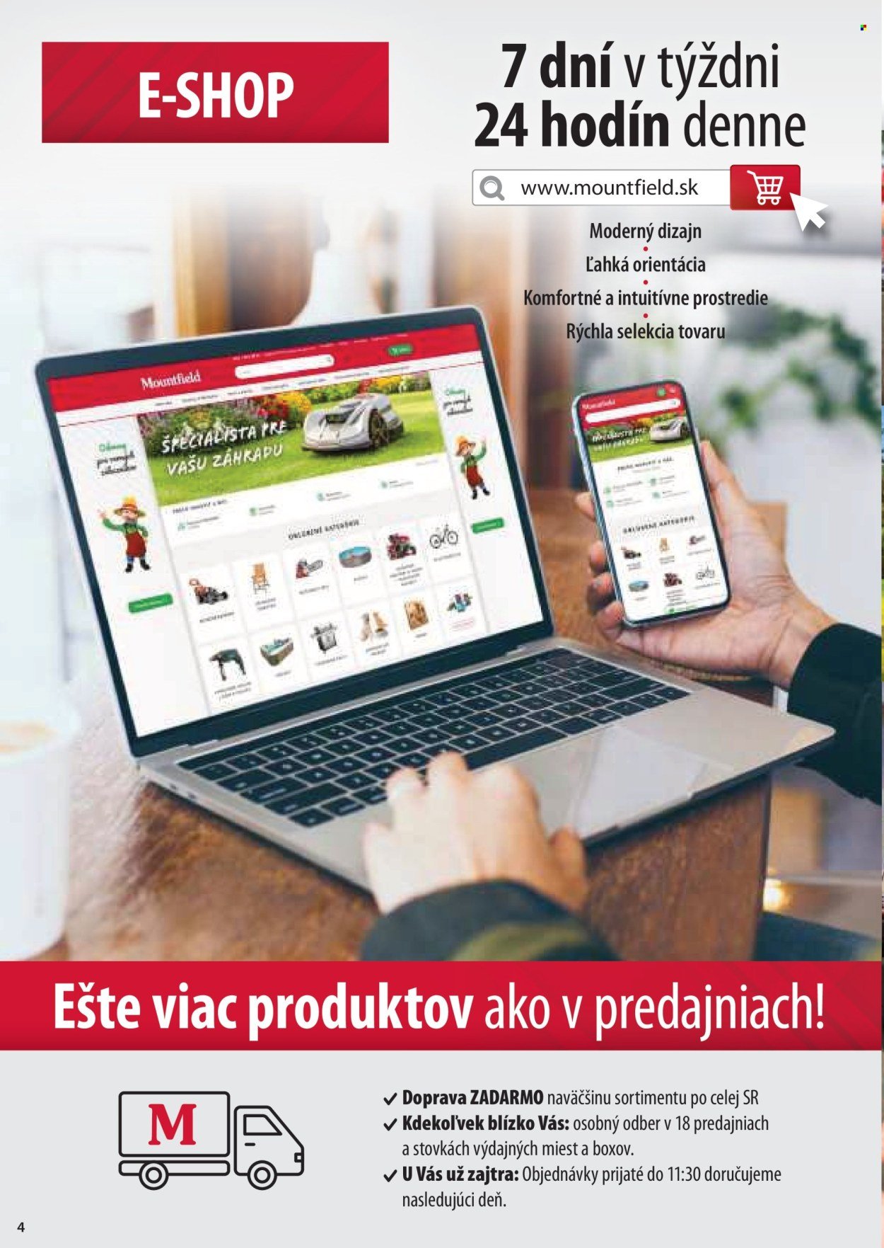MOUNTFIELD leták - Produktový katalóg 2026 (2026-03-24) | 4