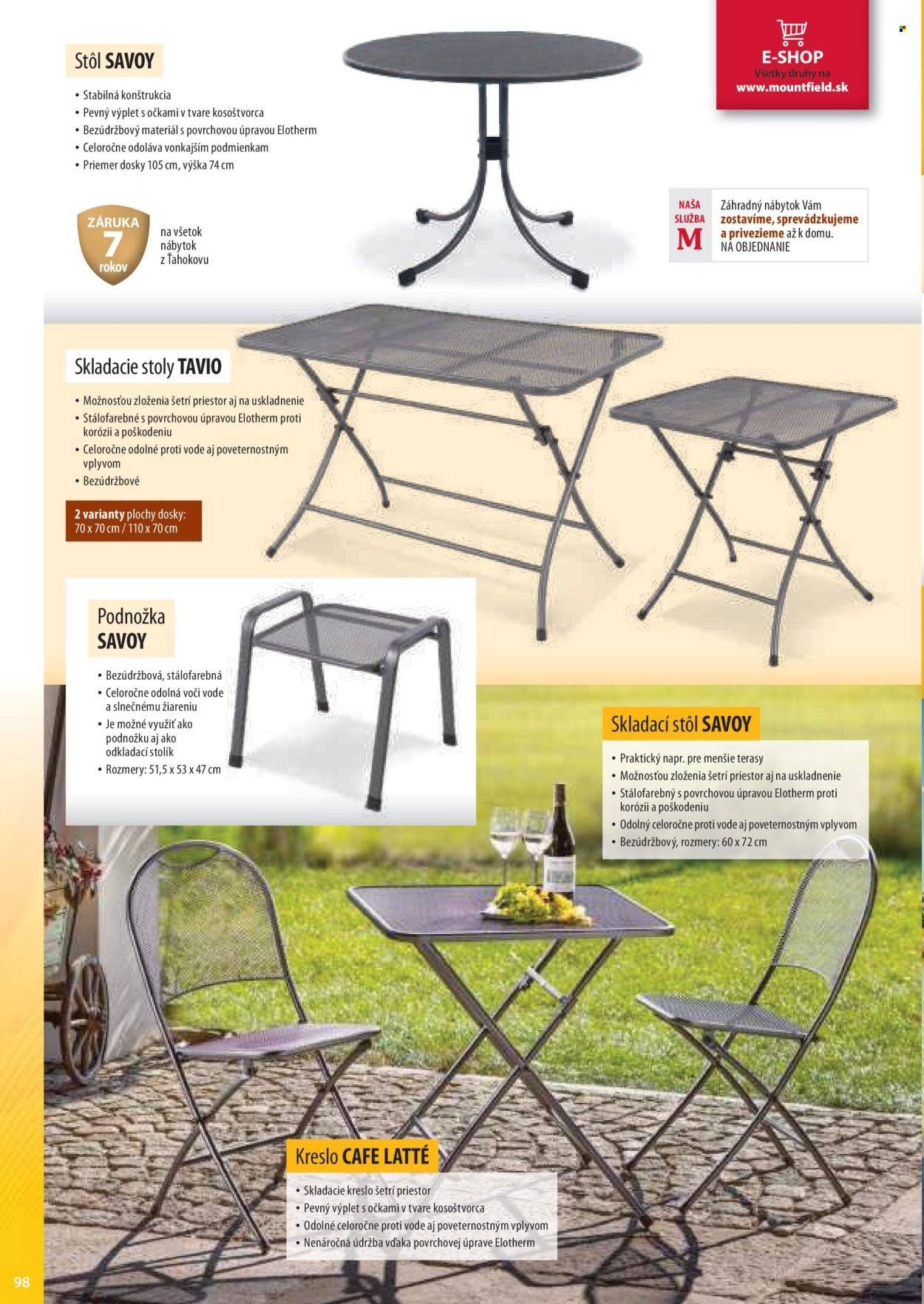 MOUNTFIELD leták - Produktový katalóg 2026 (2026-03-24) | 98