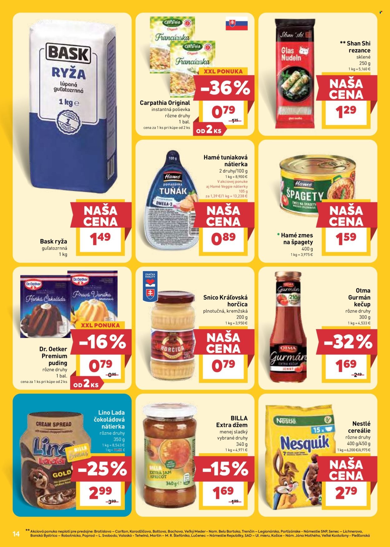 BILLA leták - Od stredy 15.4.2026 (2026-04-15 - 2026-04-21) | 14