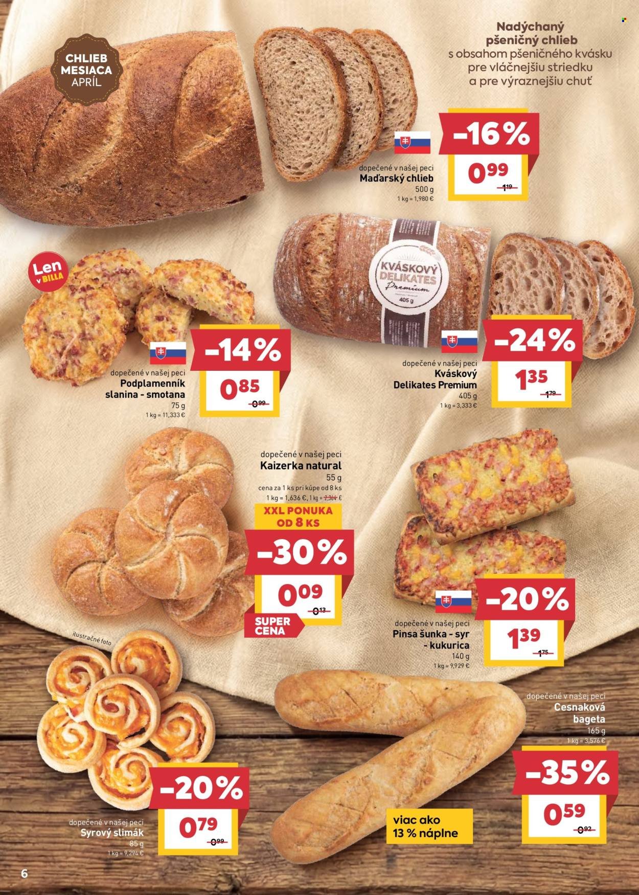 BILLA leták - Od stredy 15.4.2026 (2026-04-15 - 2026-04-21) | 6