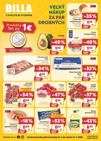 BILLA leták - Od stredy 15.4.2026 (2026-04-15 - 2026-04-21)