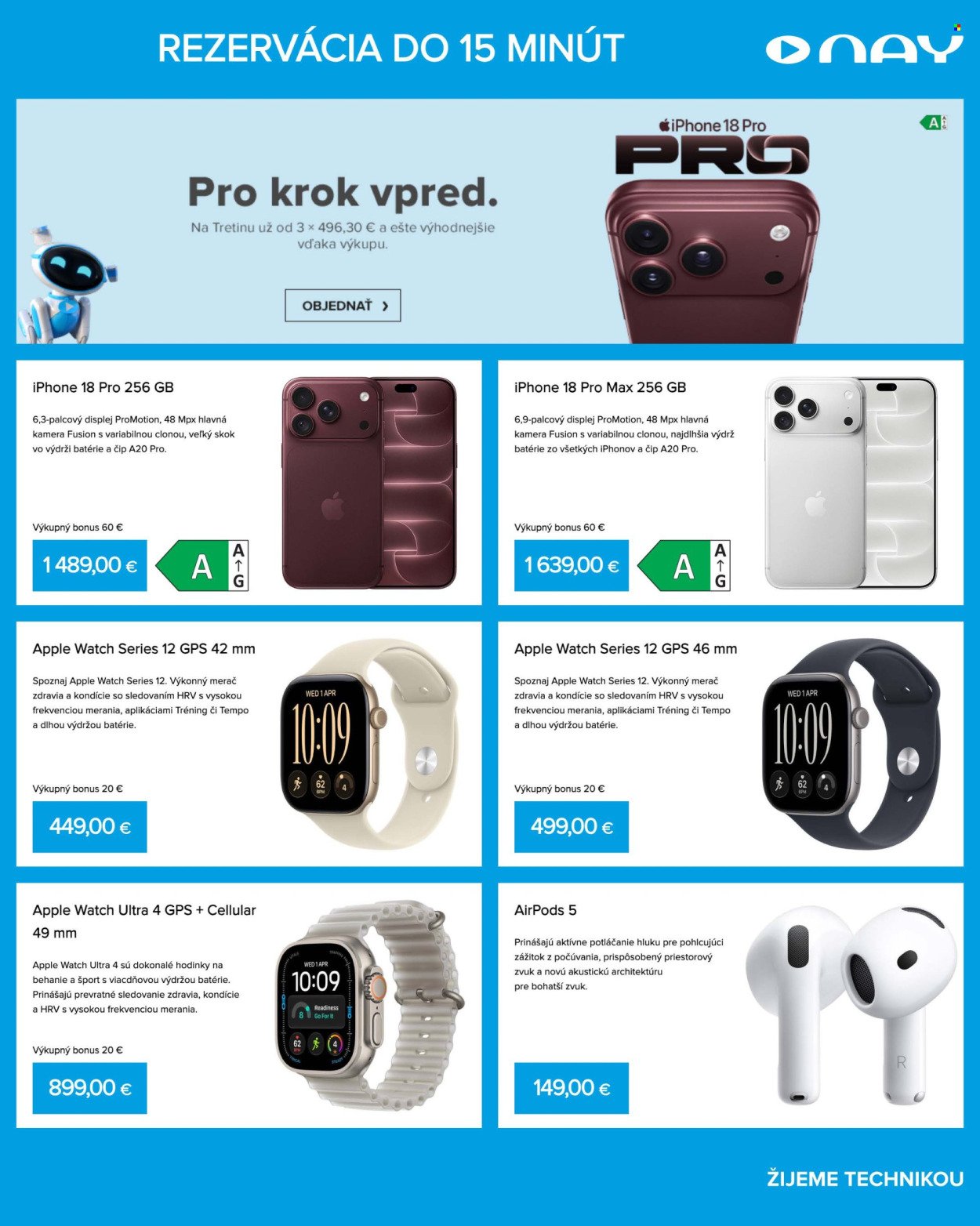NAY ELEKTRODOM leták - Od pondelka 21.9.2026