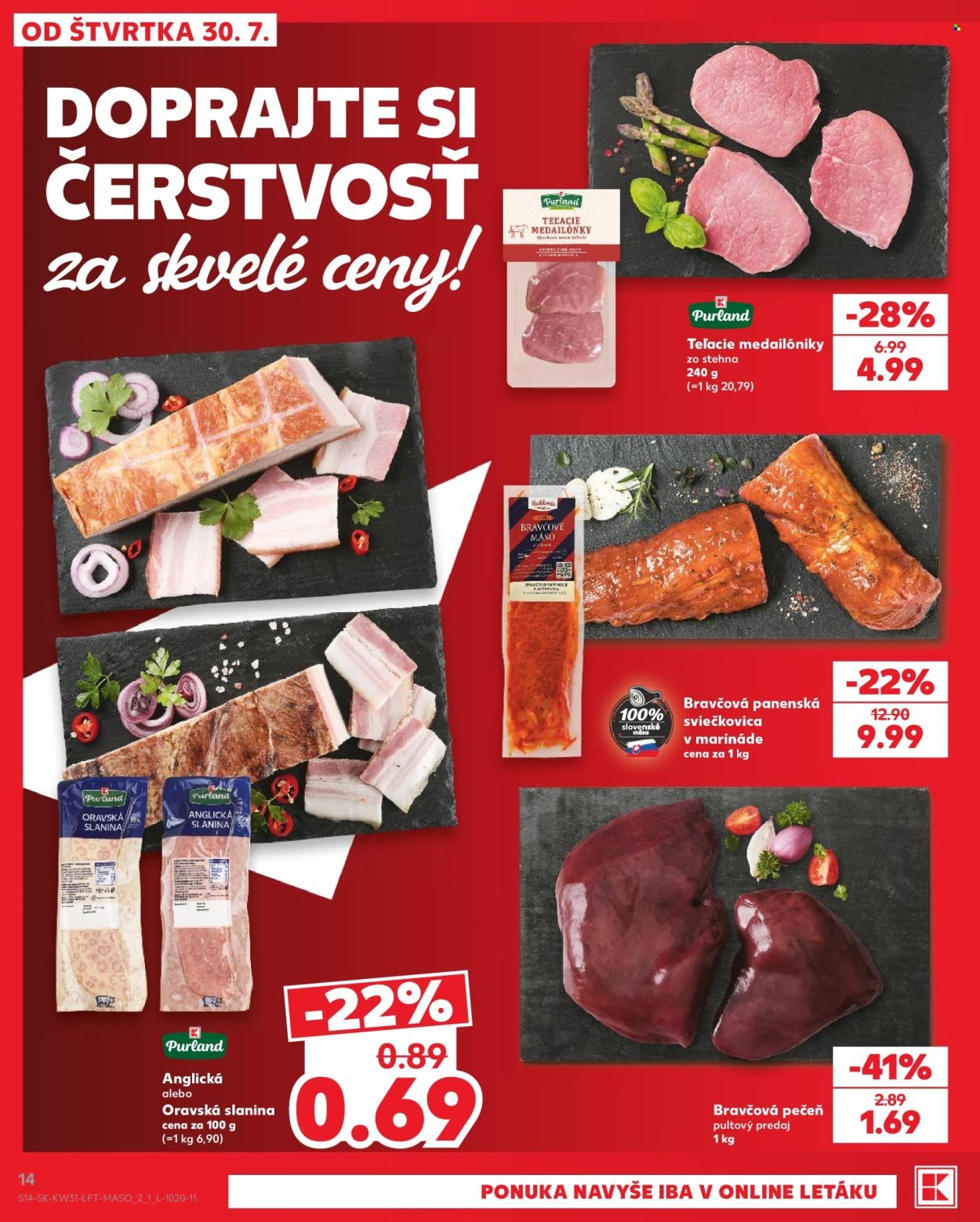 KAUFLAND leták - Od štvrtka 30.7.2026
