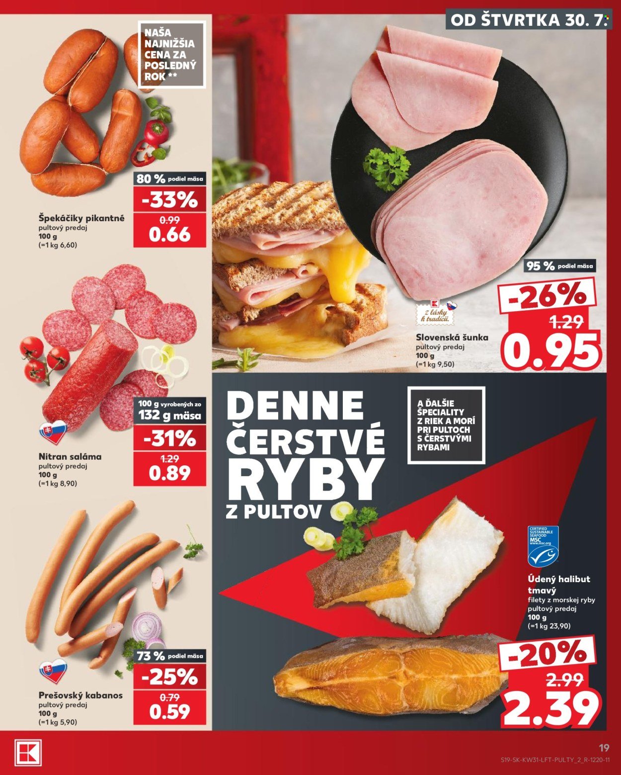 KAUFLAND leták - Od štvrtka 30.7.2026