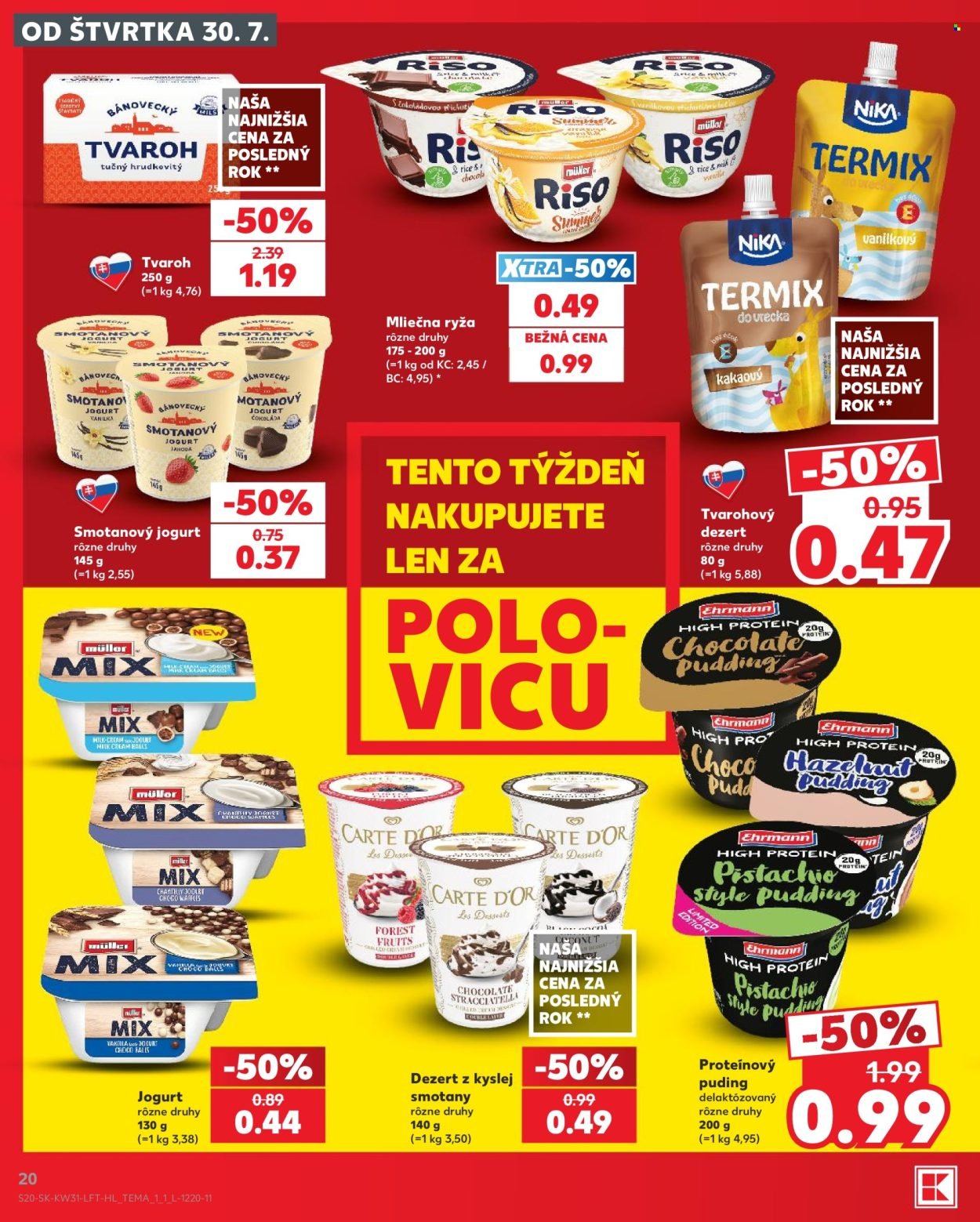 KAUFLAND leták - Od štvrtka 30.7.2026