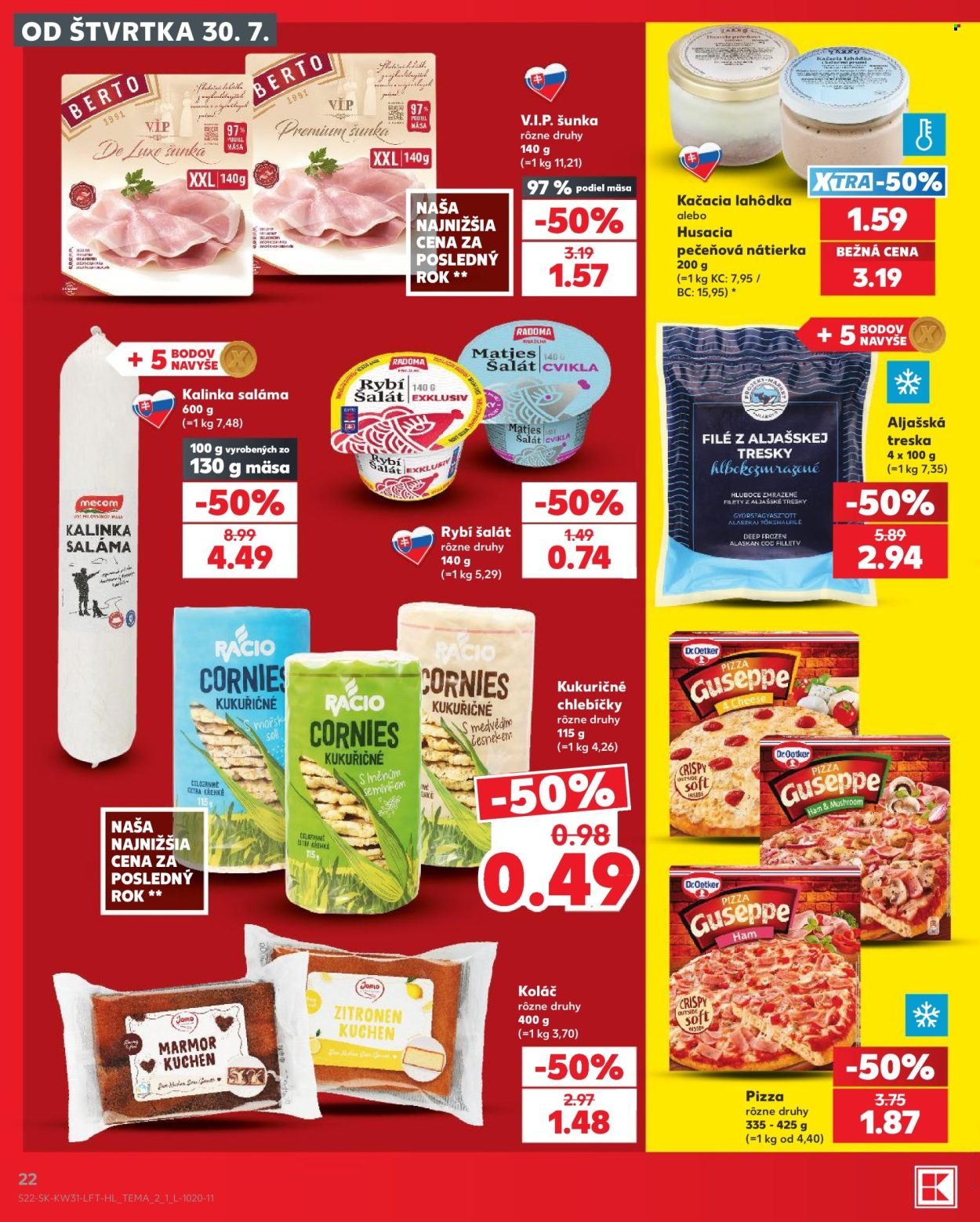 KAUFLAND leták - Od štvrtka 30.7.2026
