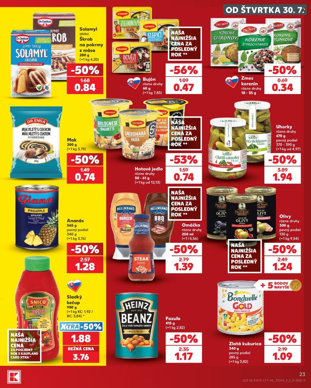 KAUFLAND leták - Od štvrtka 30.7.2026