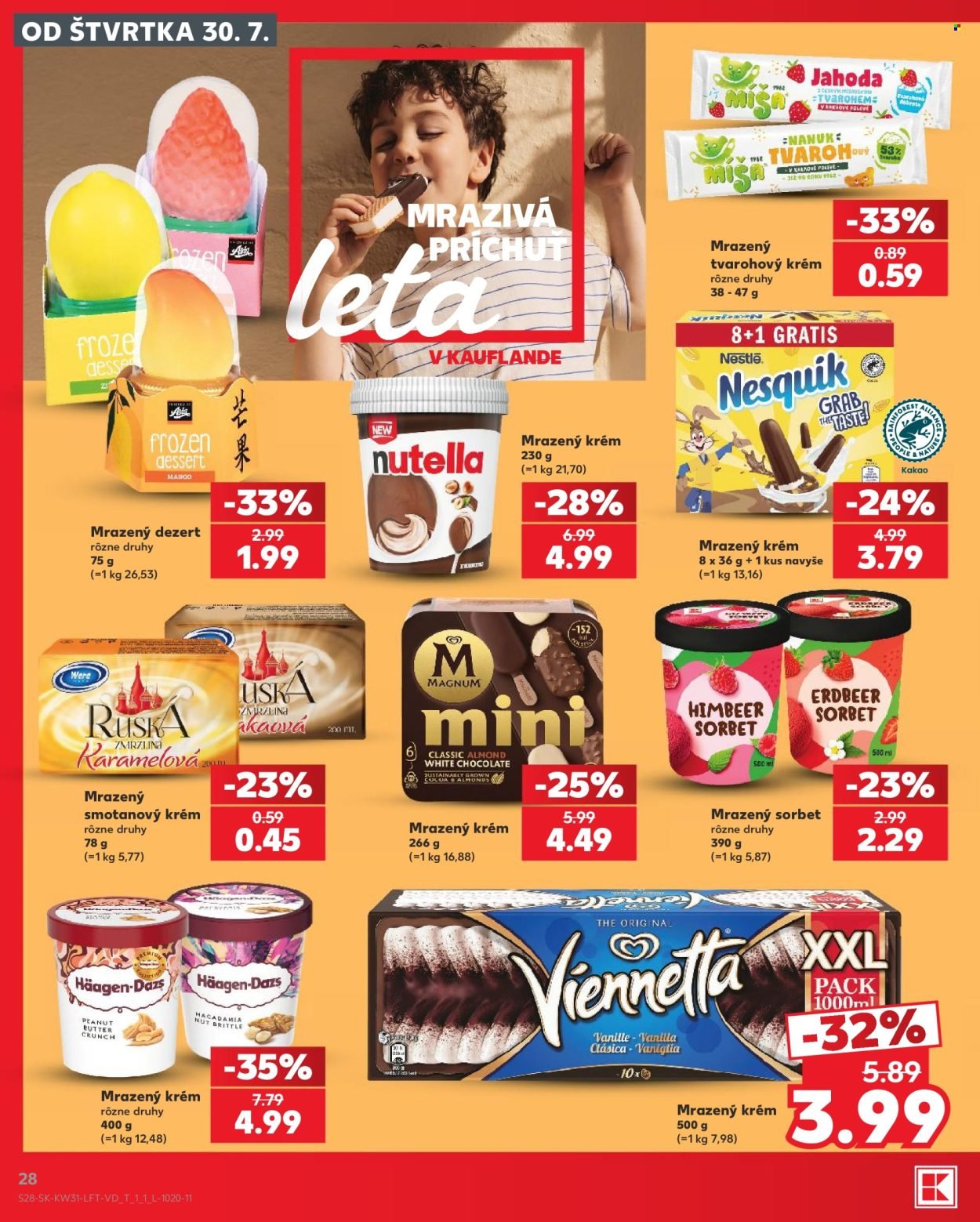 KAUFLAND leták - Od štvrtka 30.7.2026