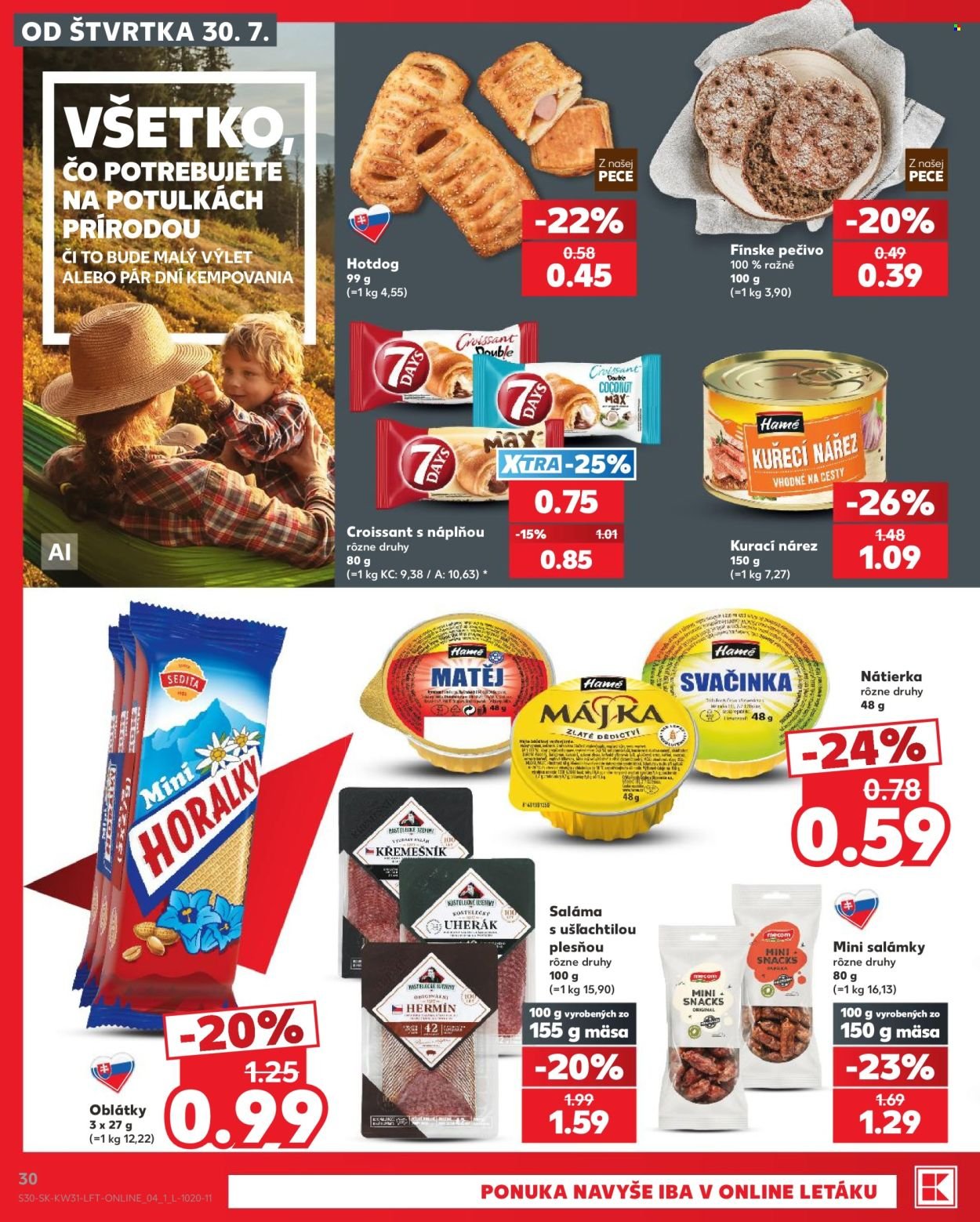 KAUFLAND leták - Od štvrtka 30.7.2026