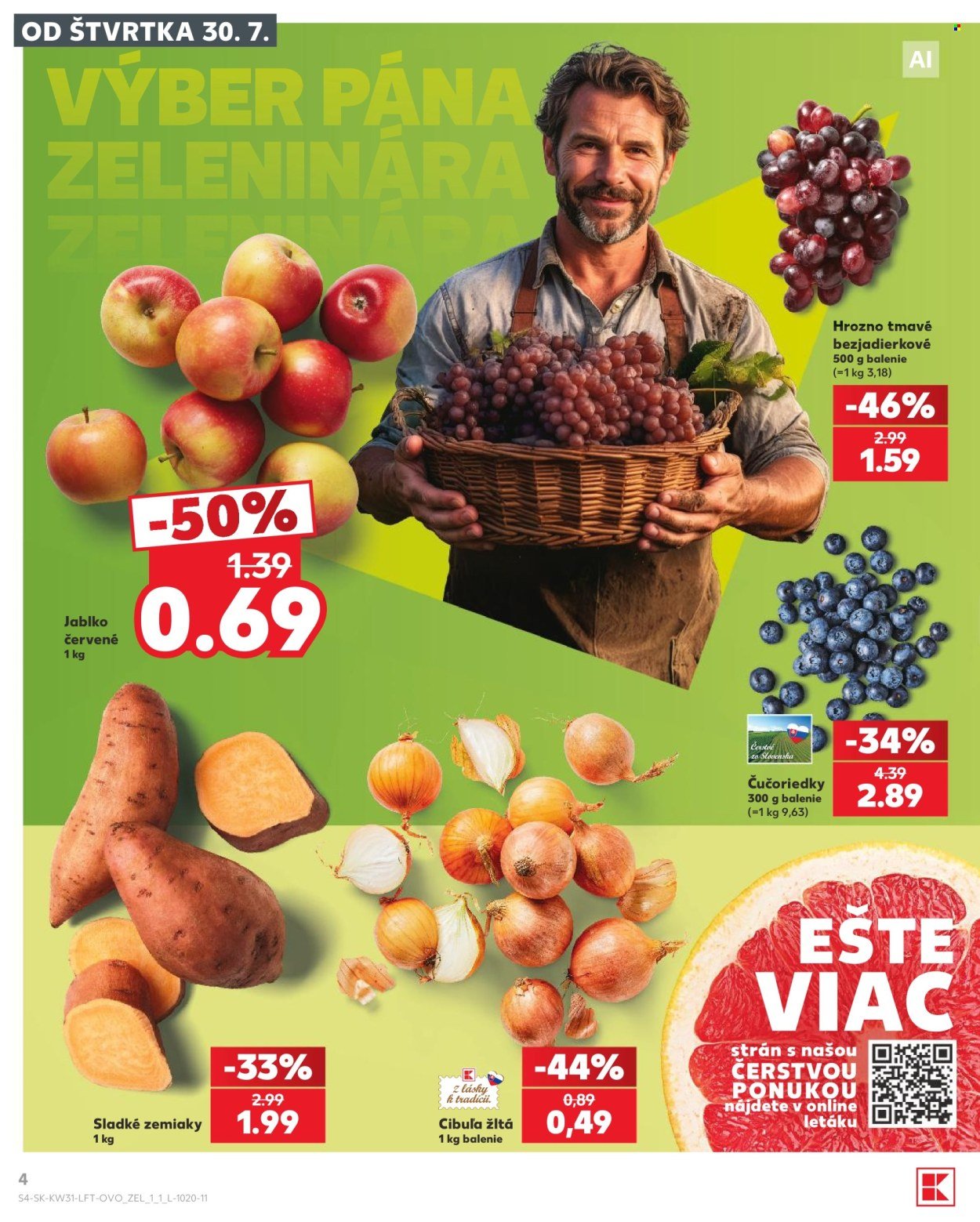 KAUFLAND leták - Od štvrtka 30.7.2026