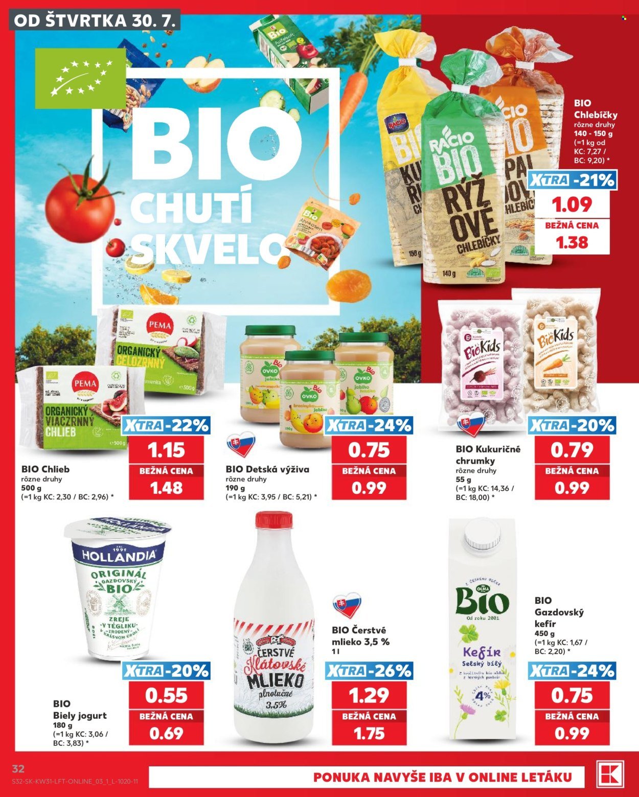 KAUFLAND leták - Od štvrtka 30.7.2026