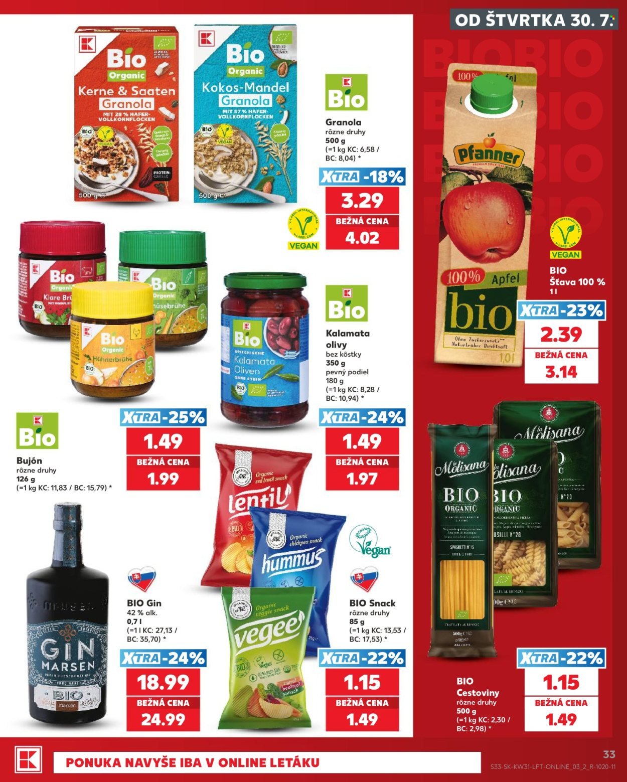 KAUFLAND leták - Od štvrtka 30.7.2026