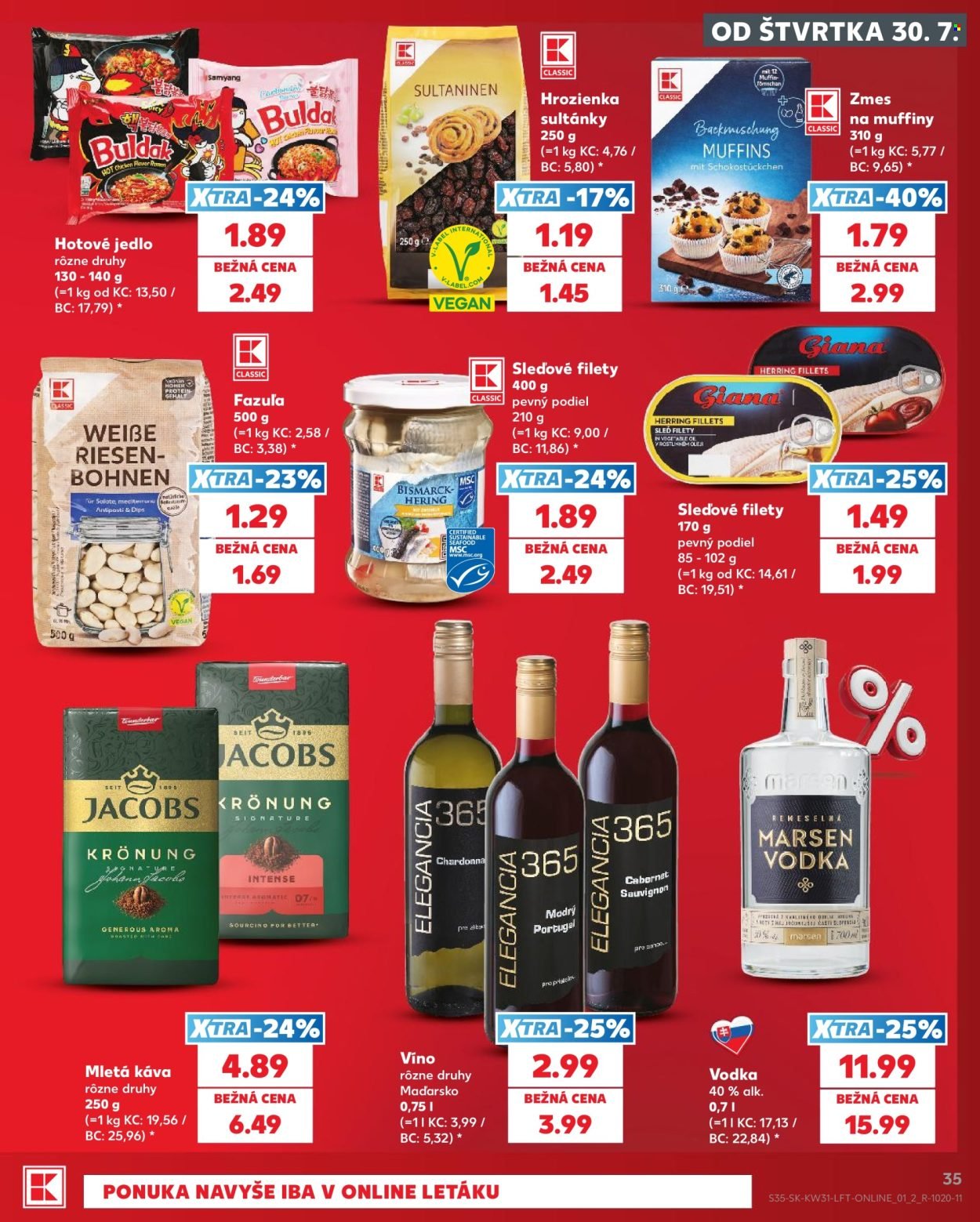 KAUFLAND leták - Od štvrtka 30.7.2026