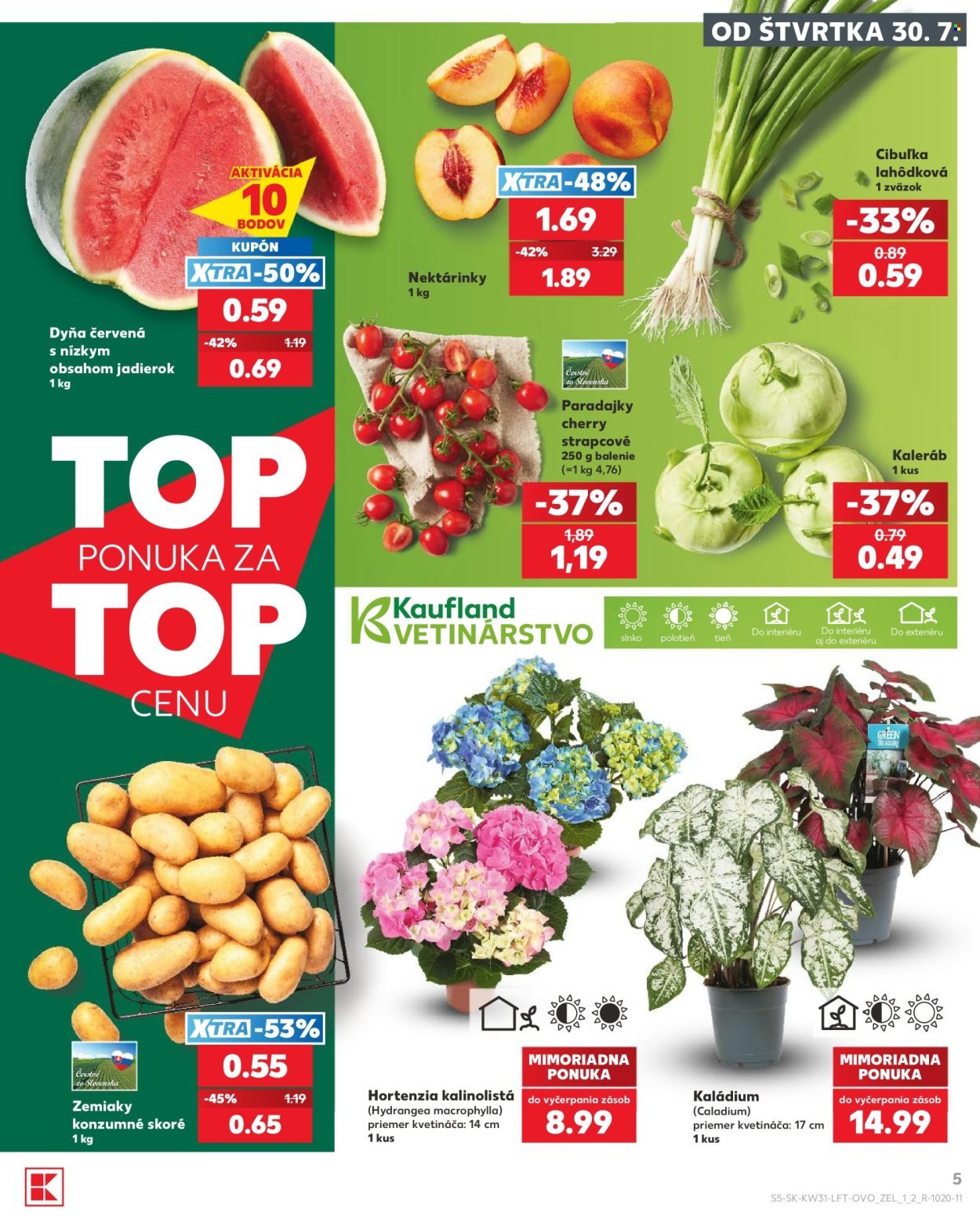 KAUFLAND leták - Od štvrtka 30.7.2026
