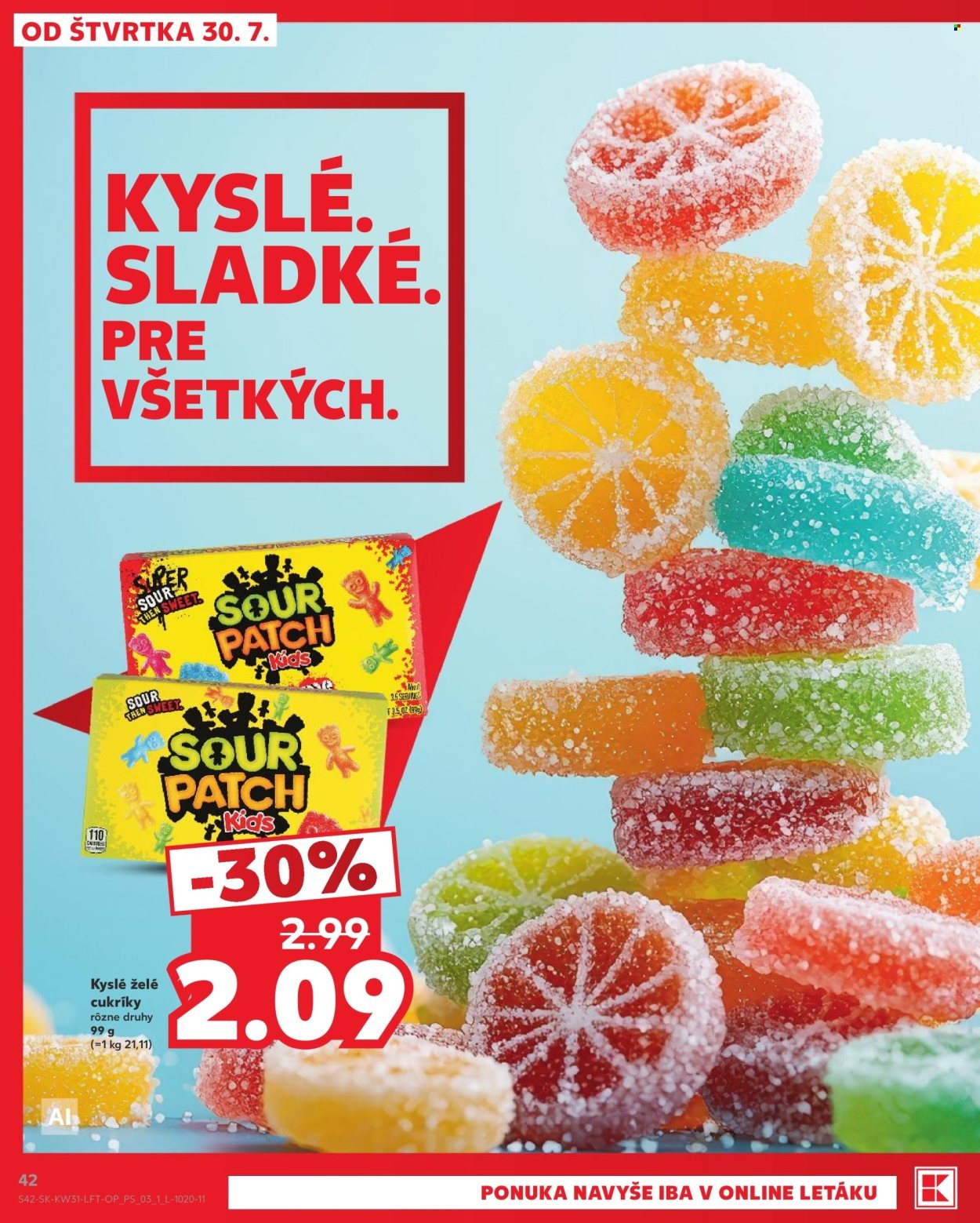 KAUFLAND leták - Od štvrtka 30.7.2026