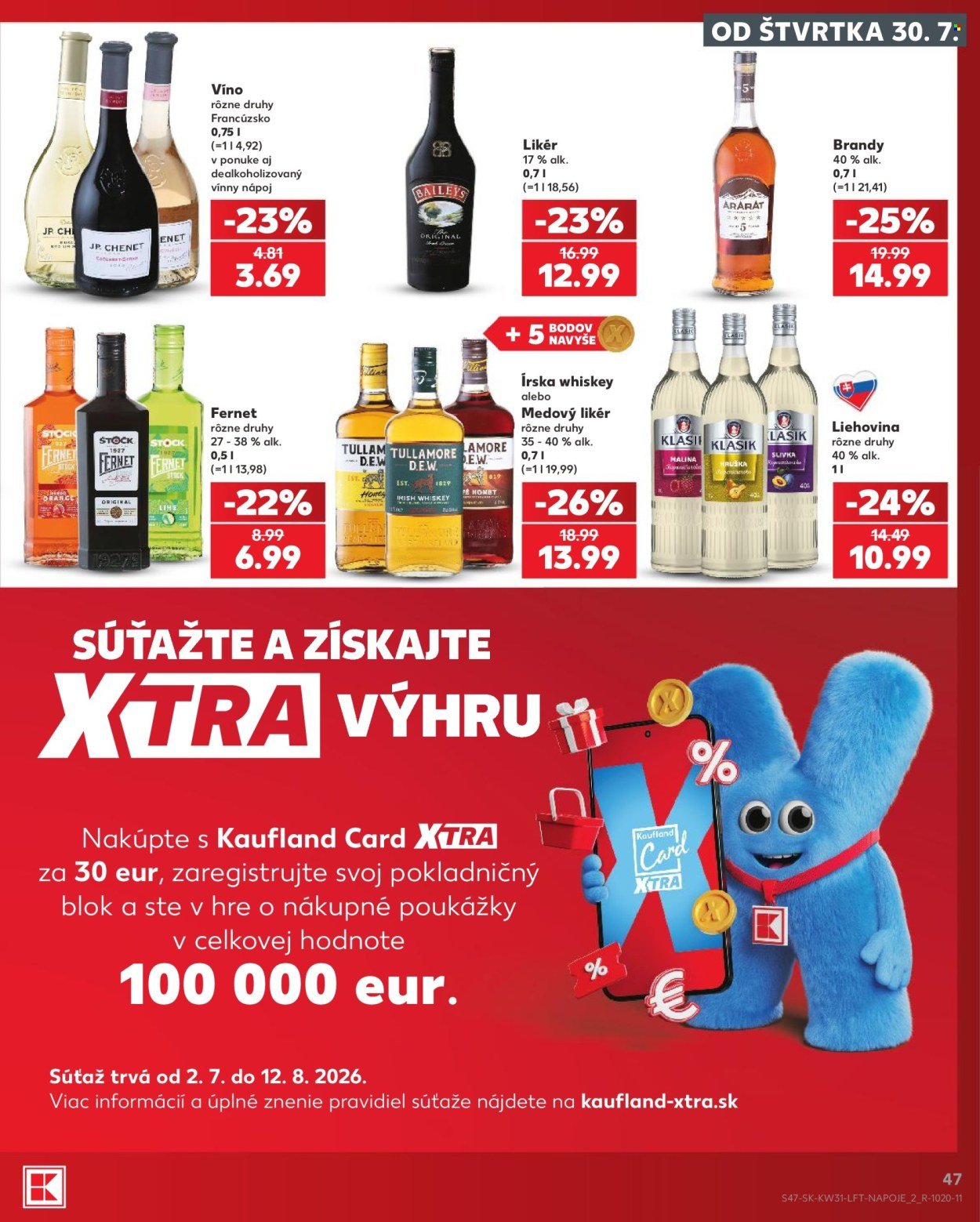 KAUFLAND leták - Od štvrtka 30.7.2026