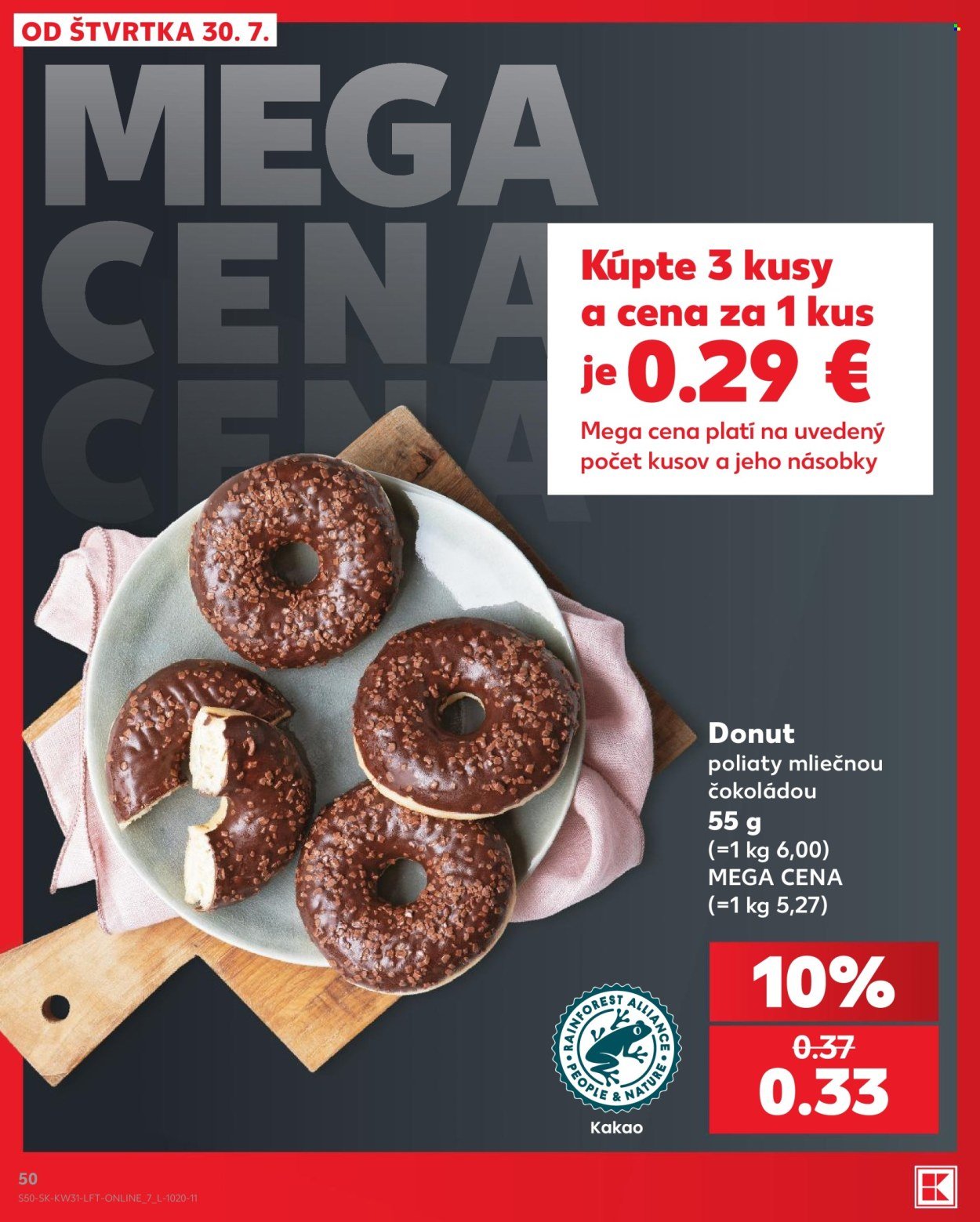 KAUFLAND leták - Od štvrtka 30.7.2026