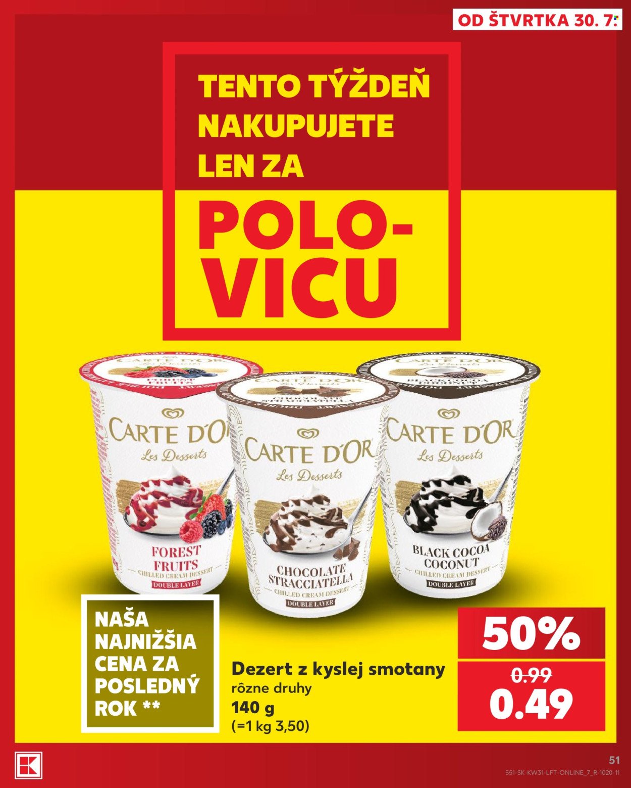 KAUFLAND leták - Od štvrtka 30.7.2026